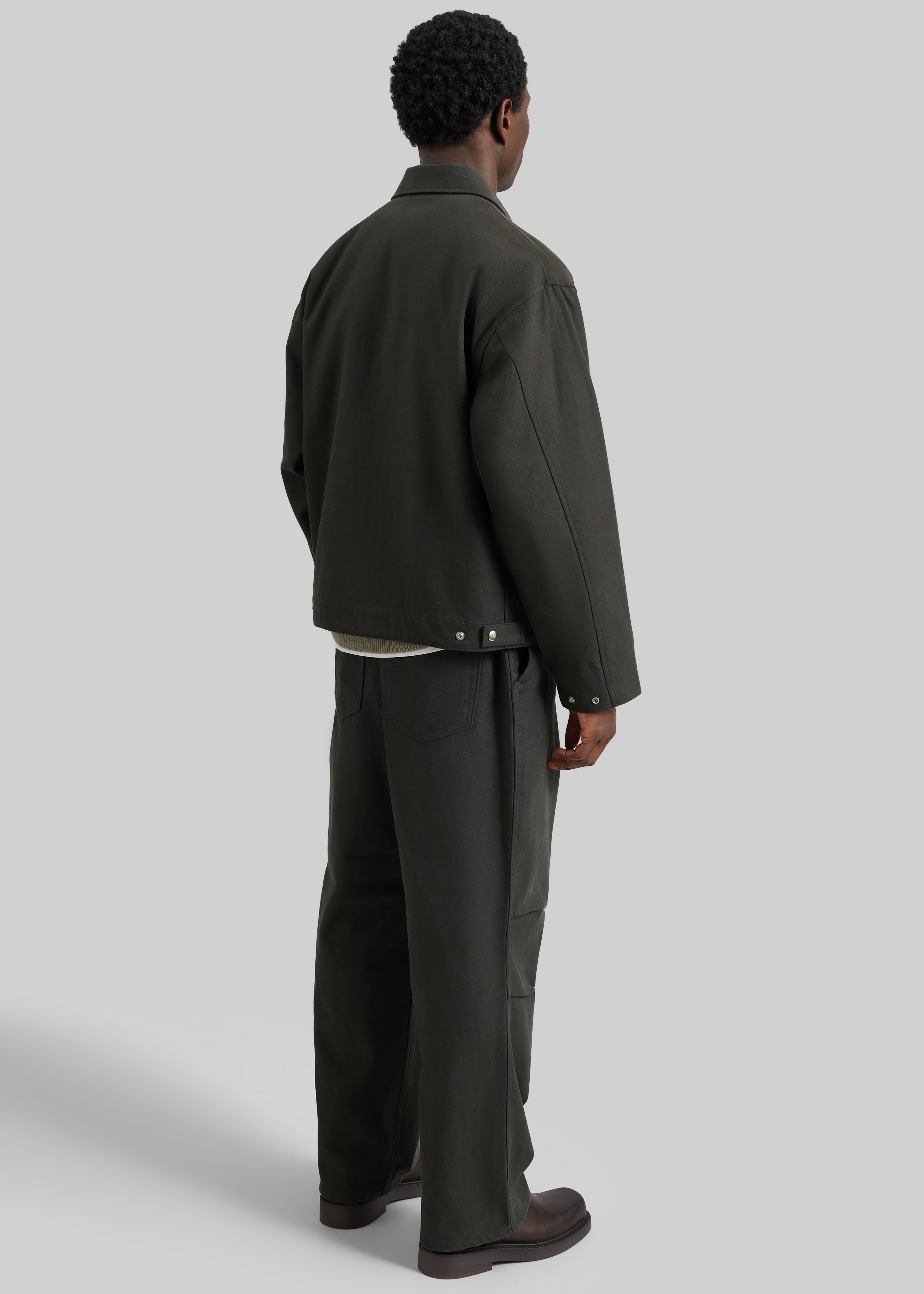 Kenton Cotton Pants - Charcoal - 7
