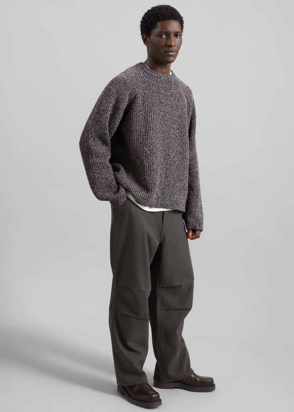 Kenton Cotton Pants - Charcoal - 6