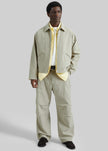 Kenton Cotton Zip Jacket - Beige