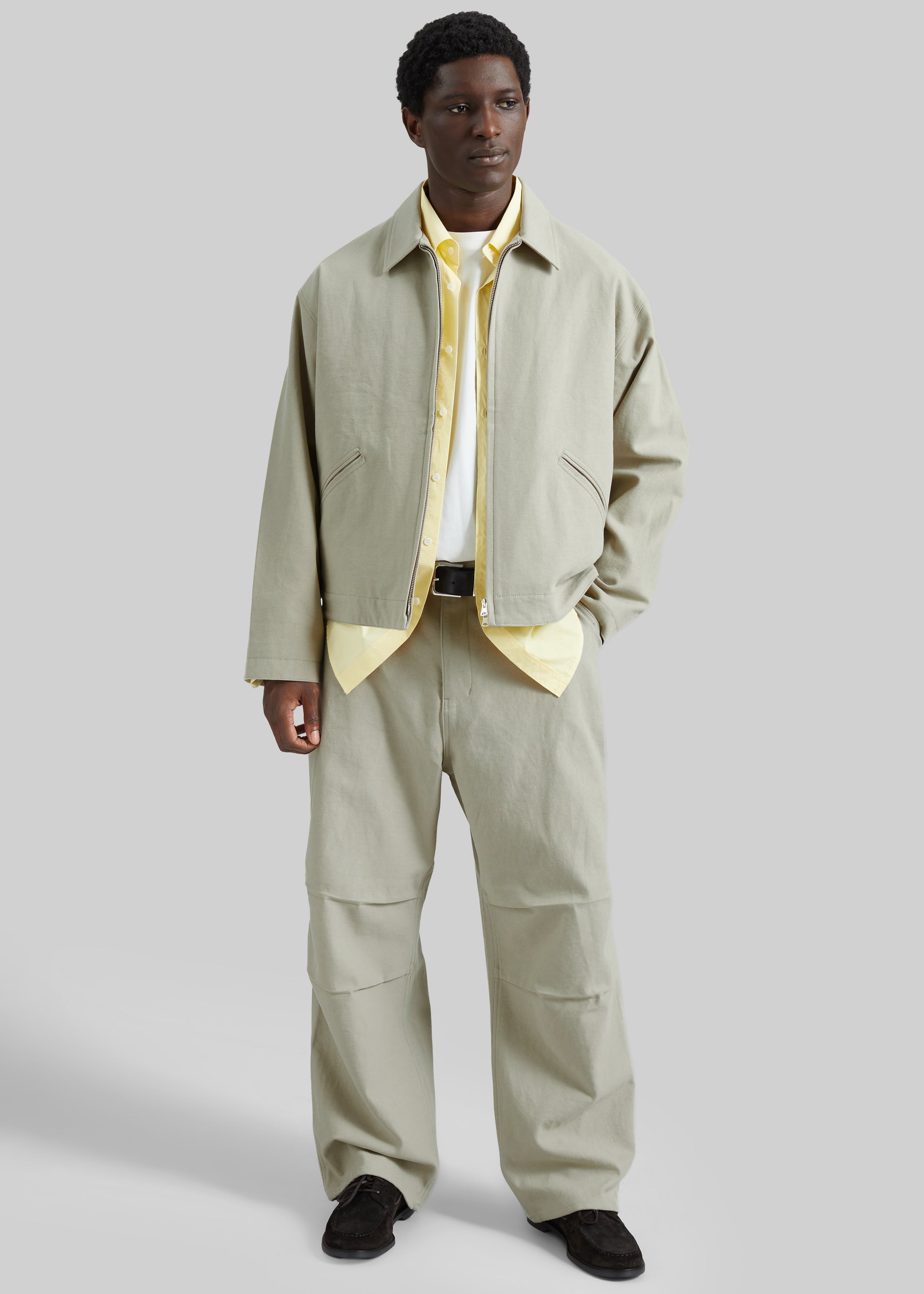 Shop the look image for Kenton Cotton Pants - Beige