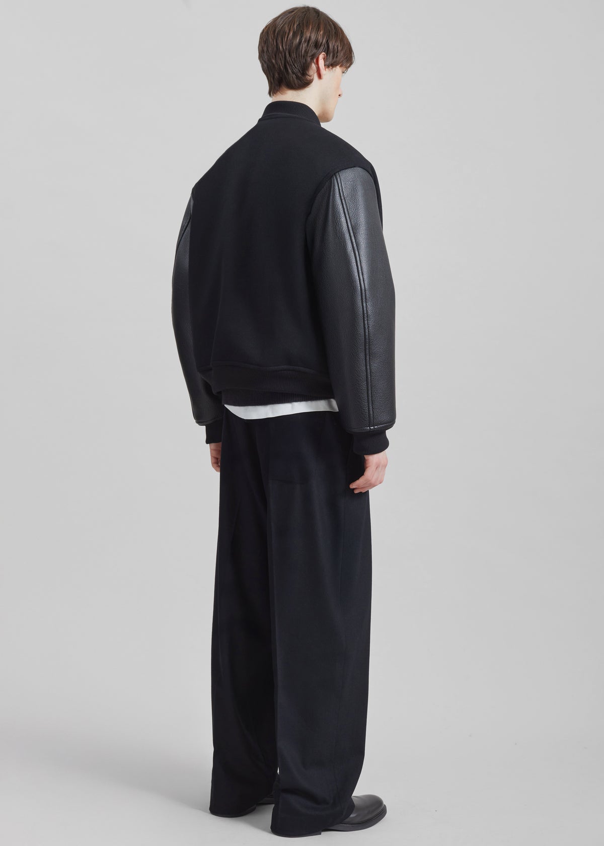 Kerava Oversized Bomber Jacket - Black - 8
