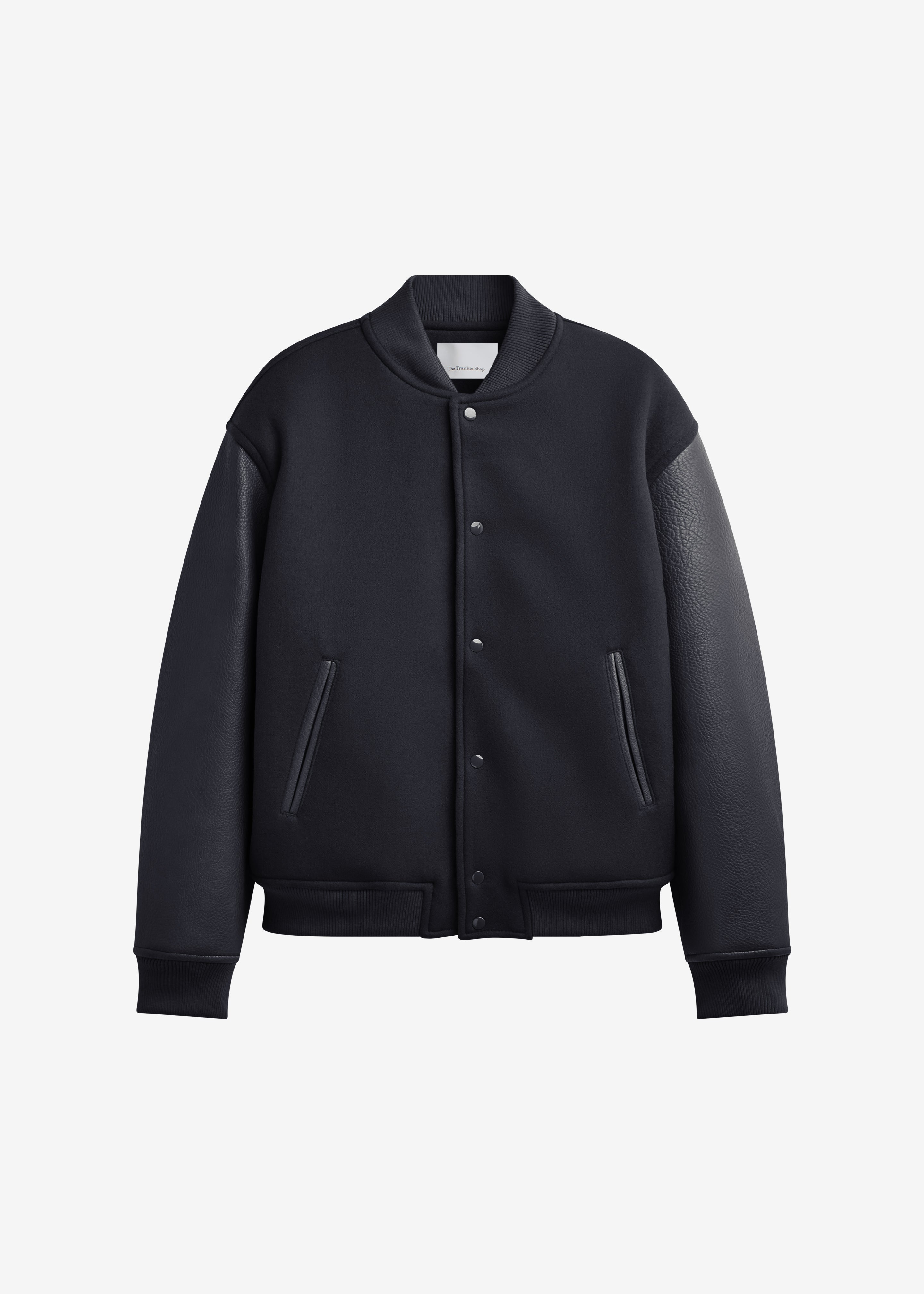 Kerava Oversized Bomber Jacket - Black - 9