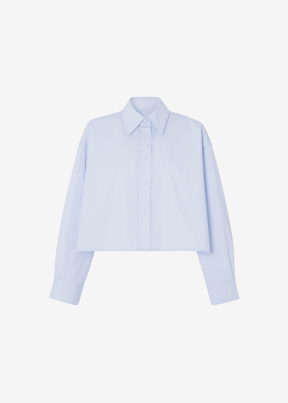 Kersey Boxy Shirt - Sky Blue - 10