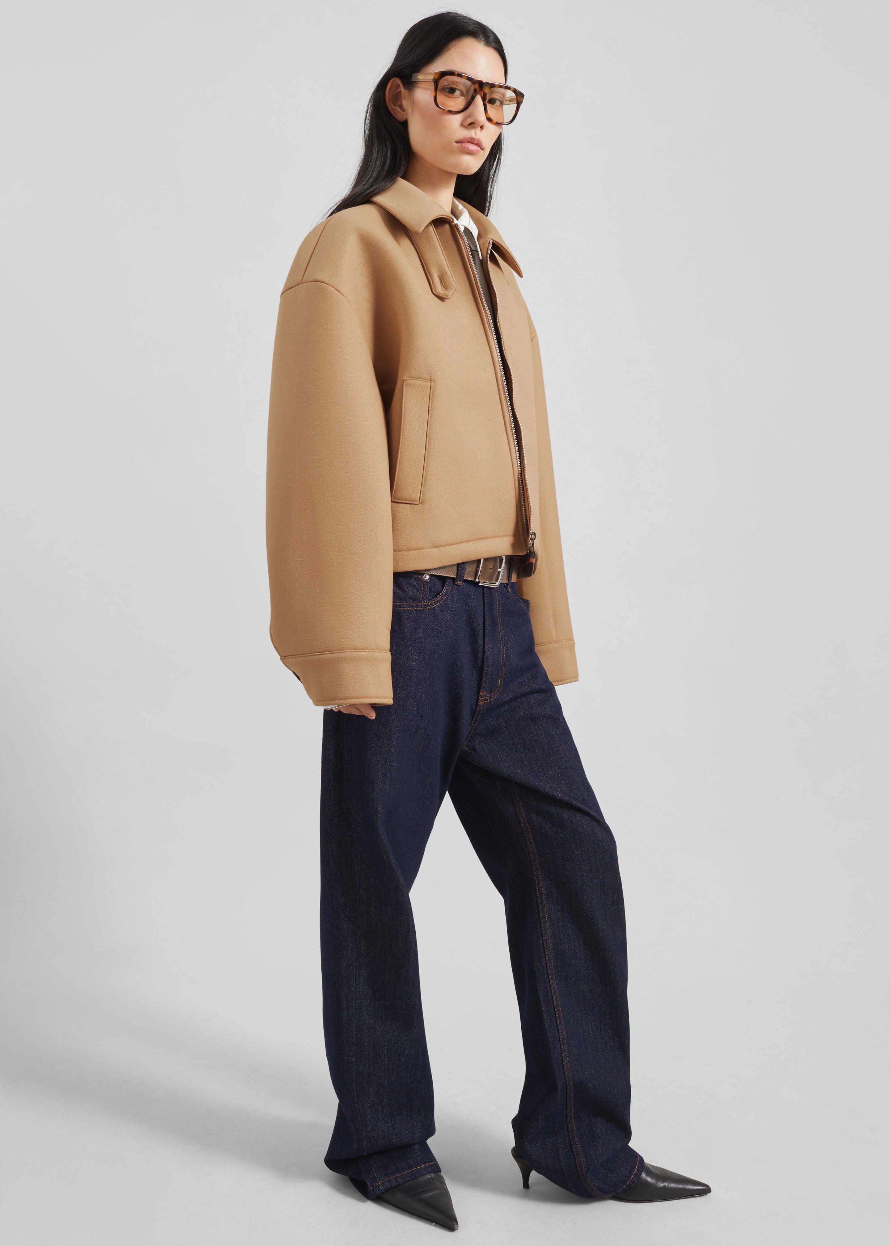 Keston Boxy Jacket - Camel - 6