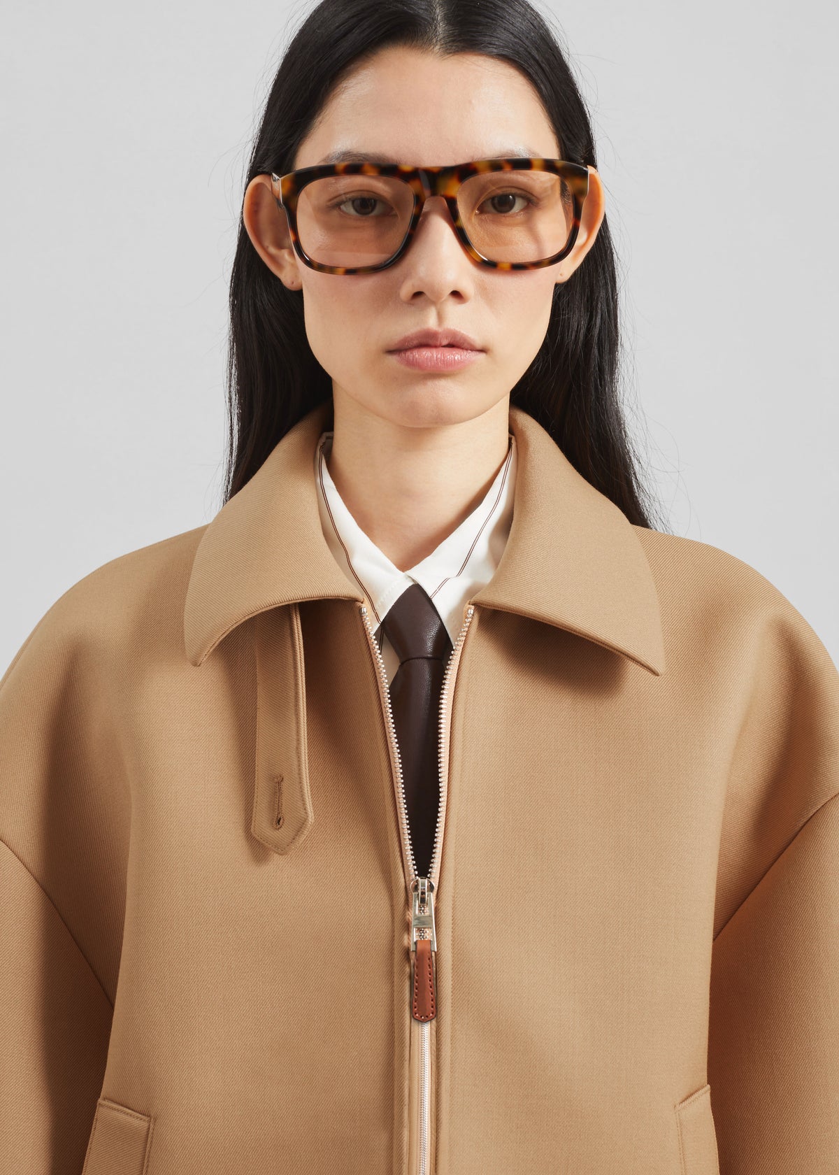 Keston Boxy Jacket - Camel - 4