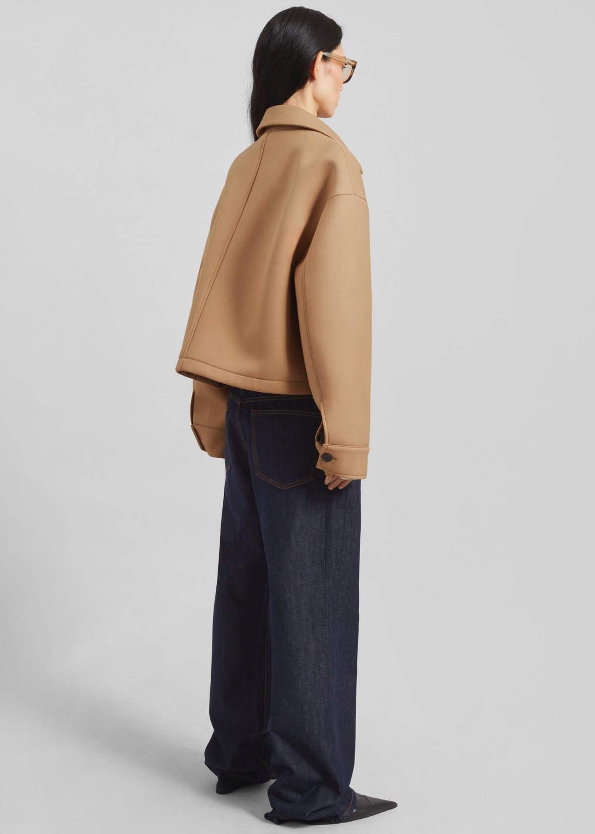 Keston Boxy Jacket - Camel - 8