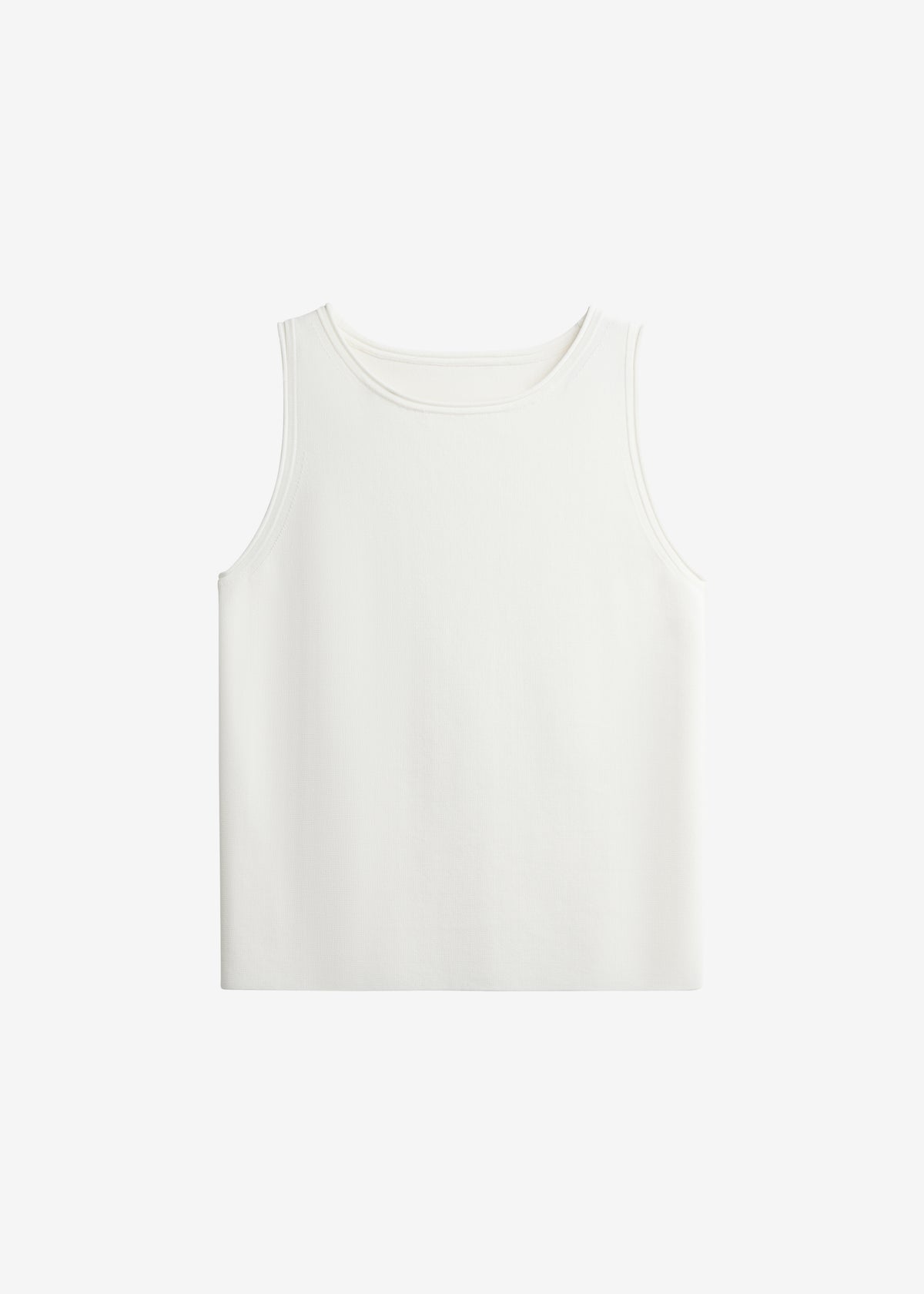 Kinna Knit Sleeveless Top - Ivory - 8