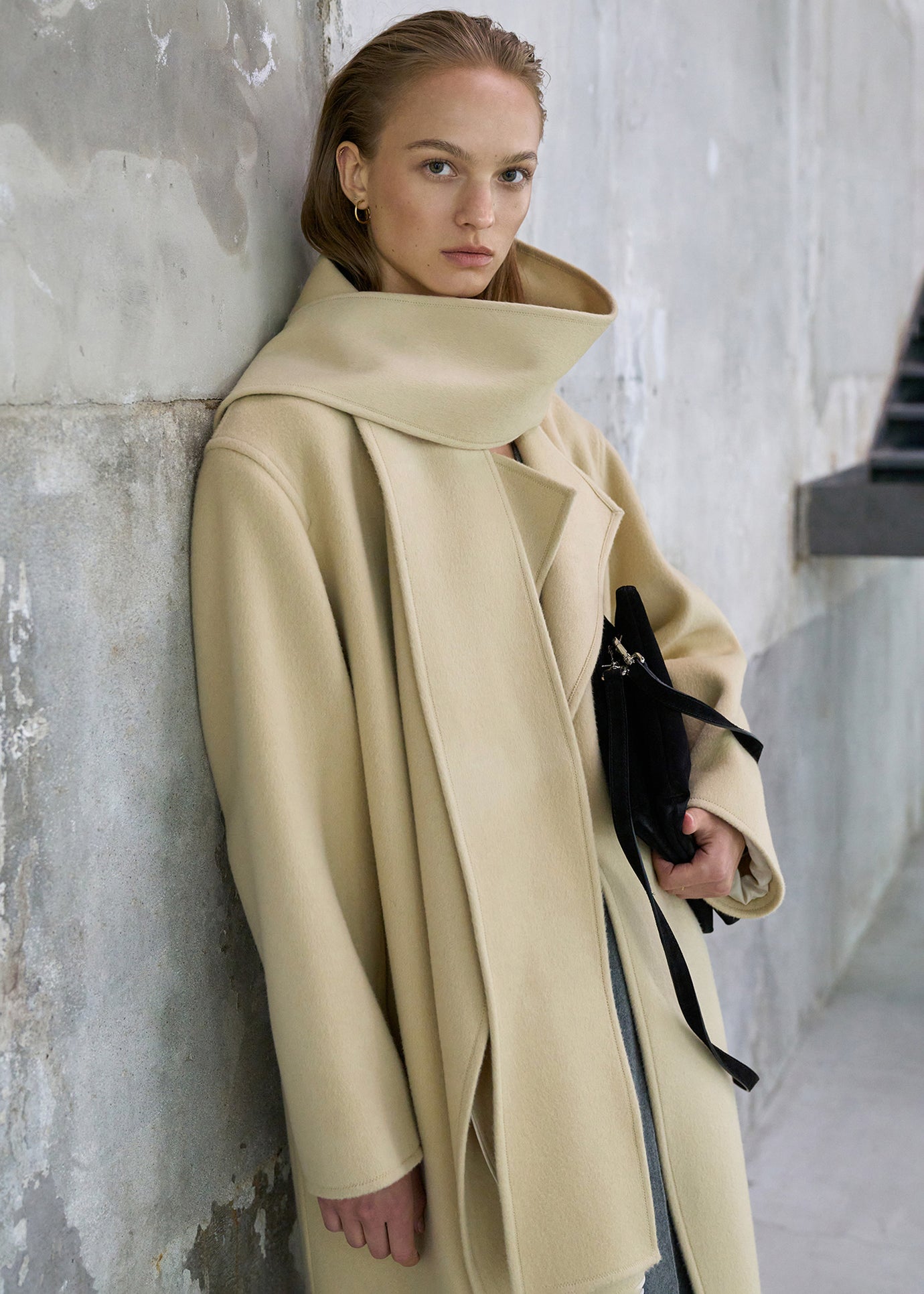 Kiva Wool Coat - Beige