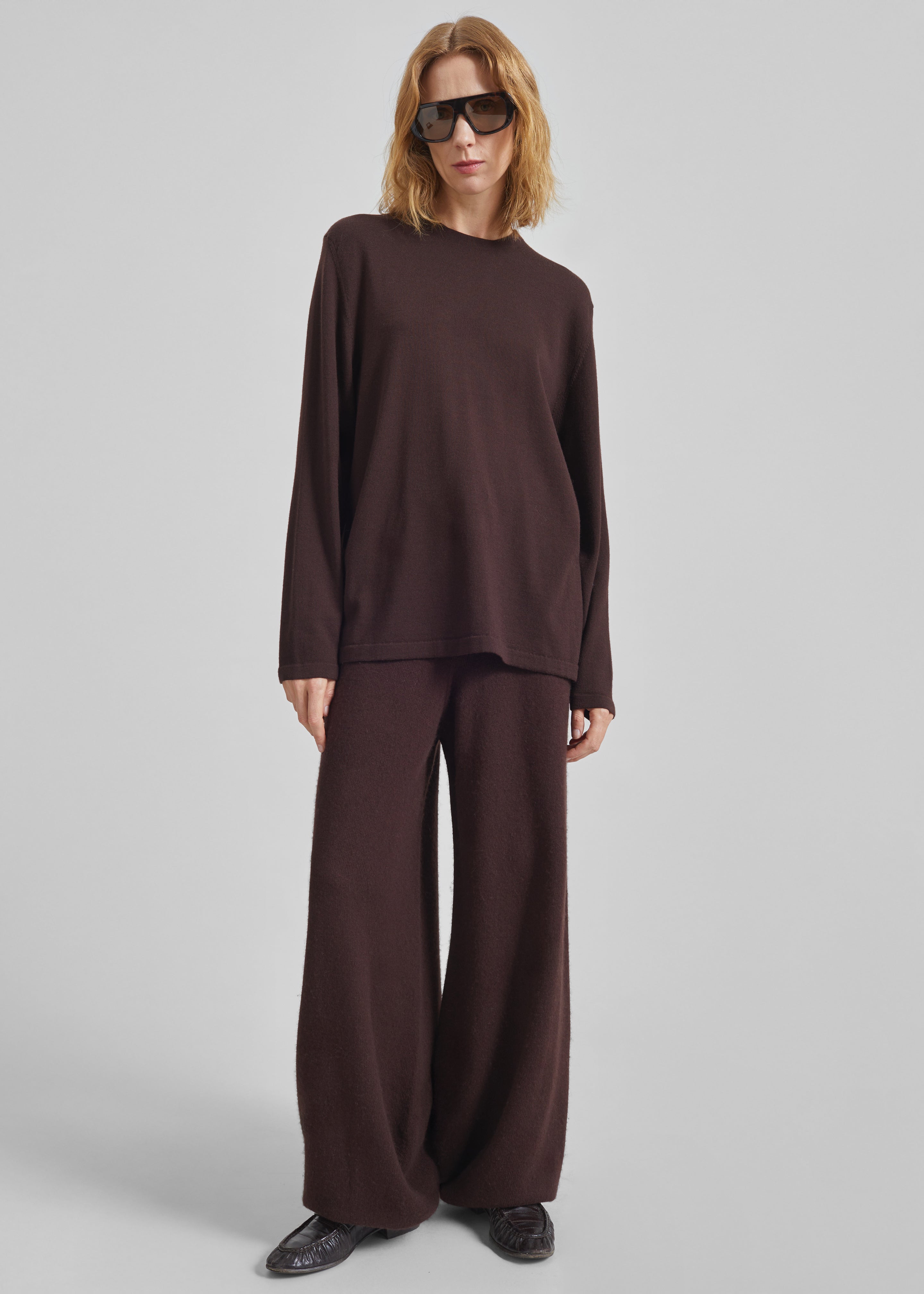 Kladno Knit Joggers - Brown - 3