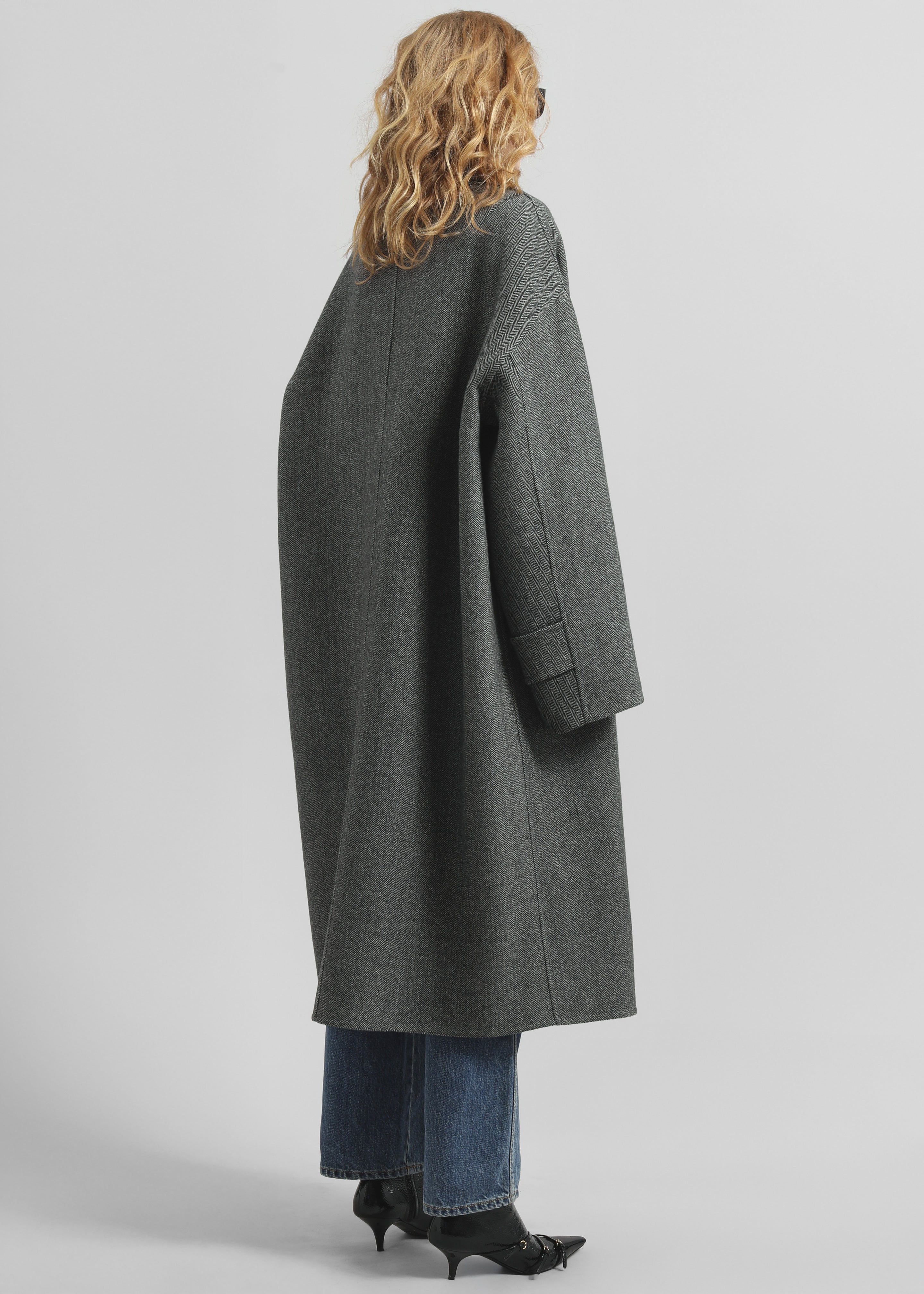 Knole Wool Coat - Grey - 9