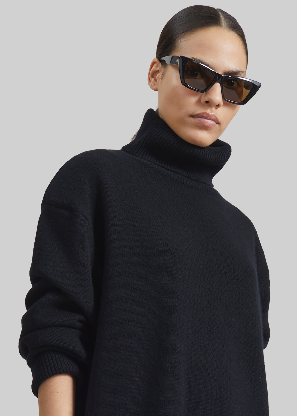 Koler Padded Knit Turtleneck - Black - 4