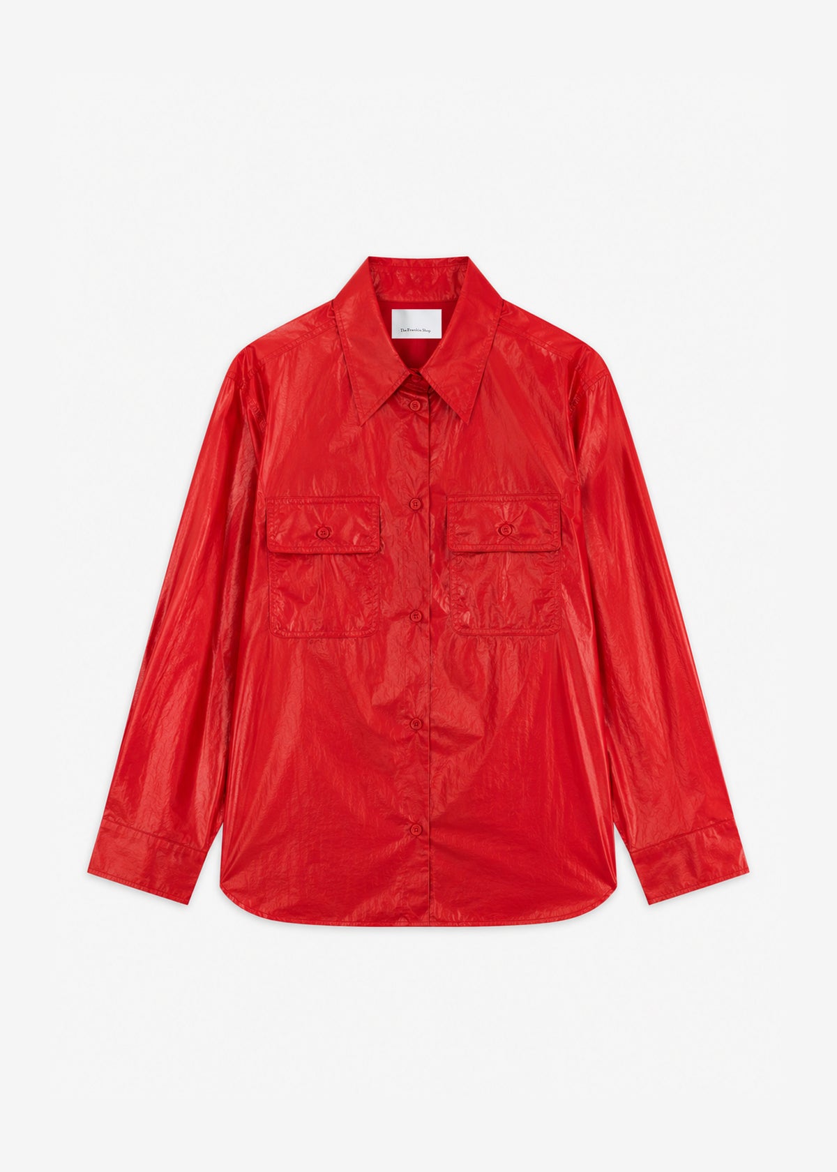 Laconi Lustrous Padded Shirt - Red - 6