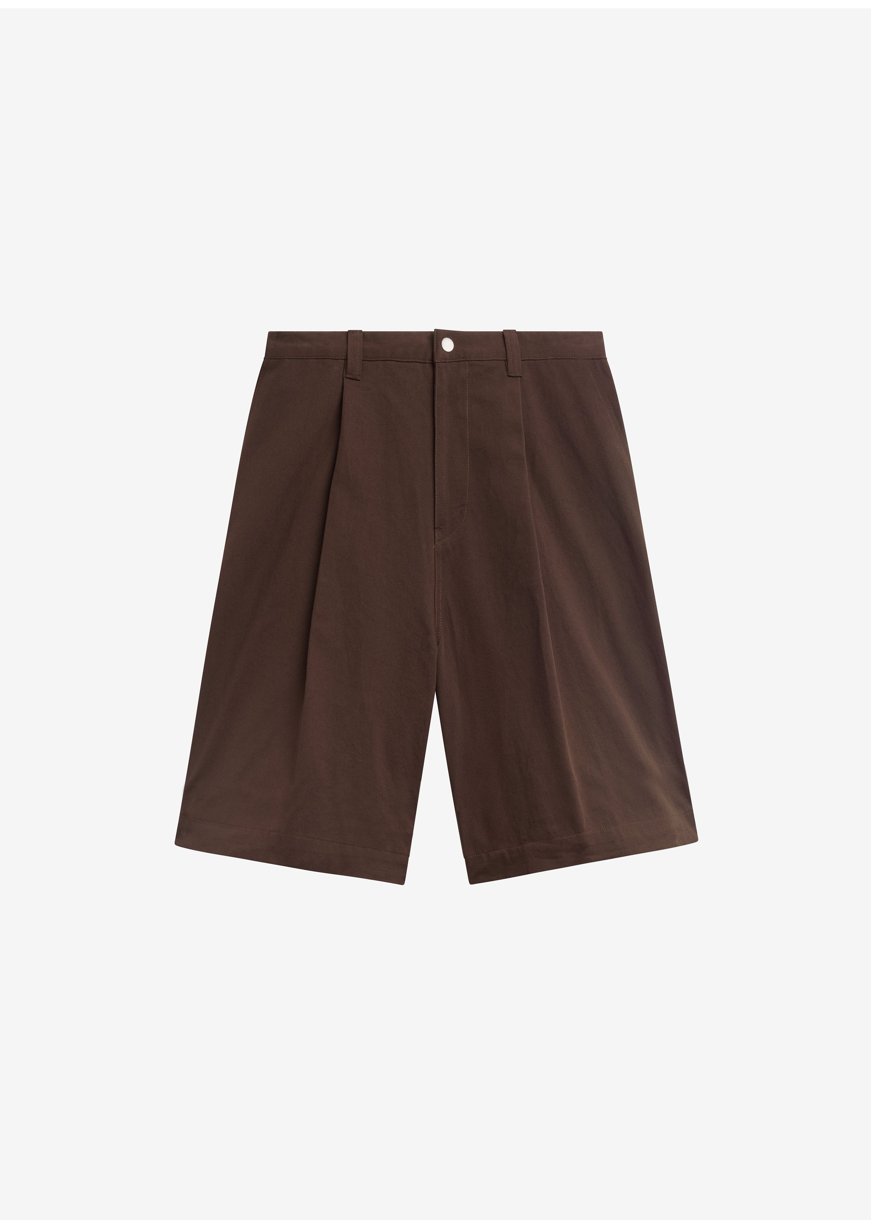 Lambeth Bermuda Shorts - Brown – The Frankie Shop