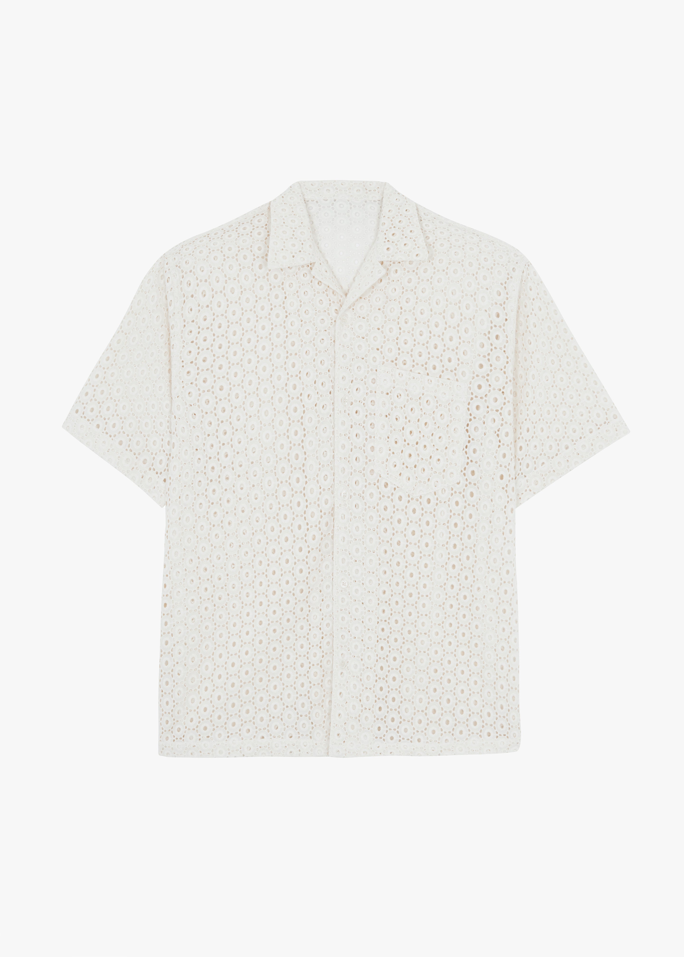 Landon Short Sleeve Shirt - Beige - 11