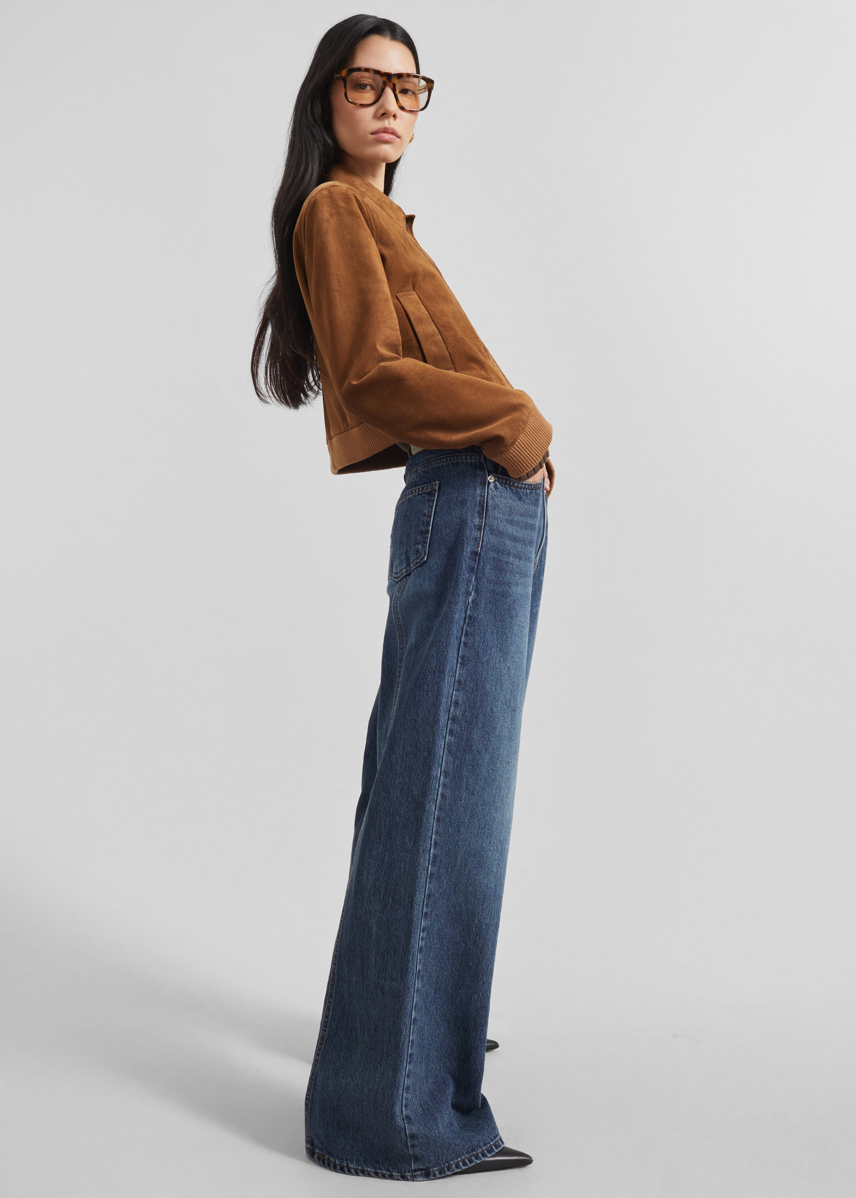 Larvik Wide Jeans - Medium Wash – The Frankie Shop