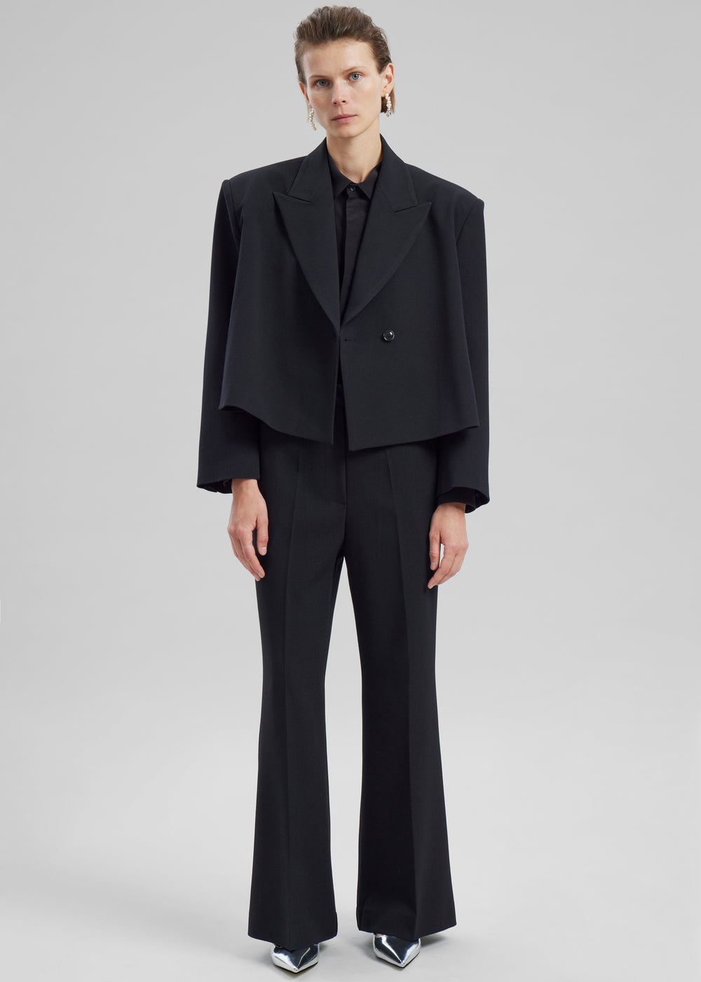 Layne Trousers - Black - 1