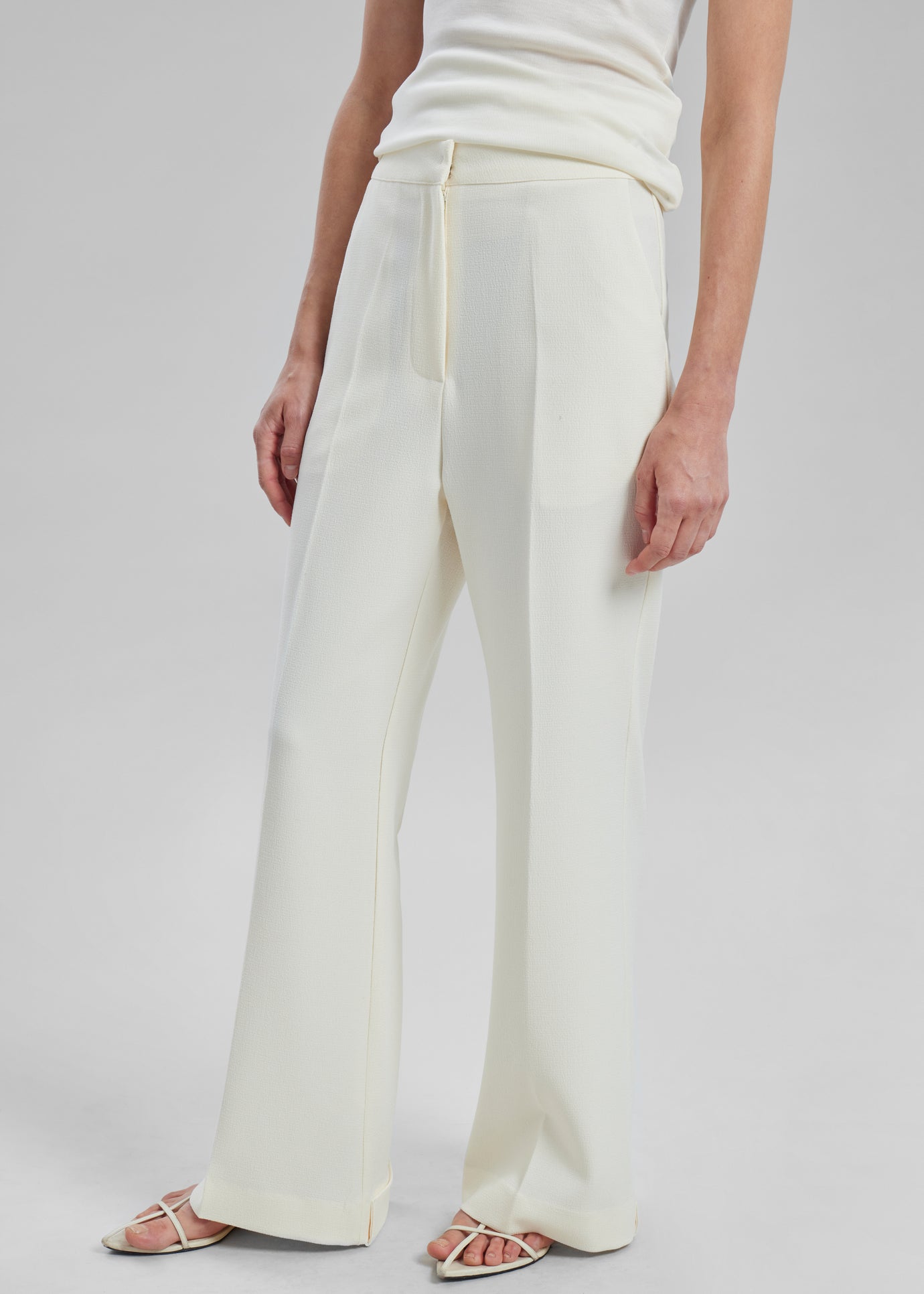 Layne Trousers - Off White - 1