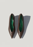 Le Monde Beryl Babouche Kitten Heels - Chocolate