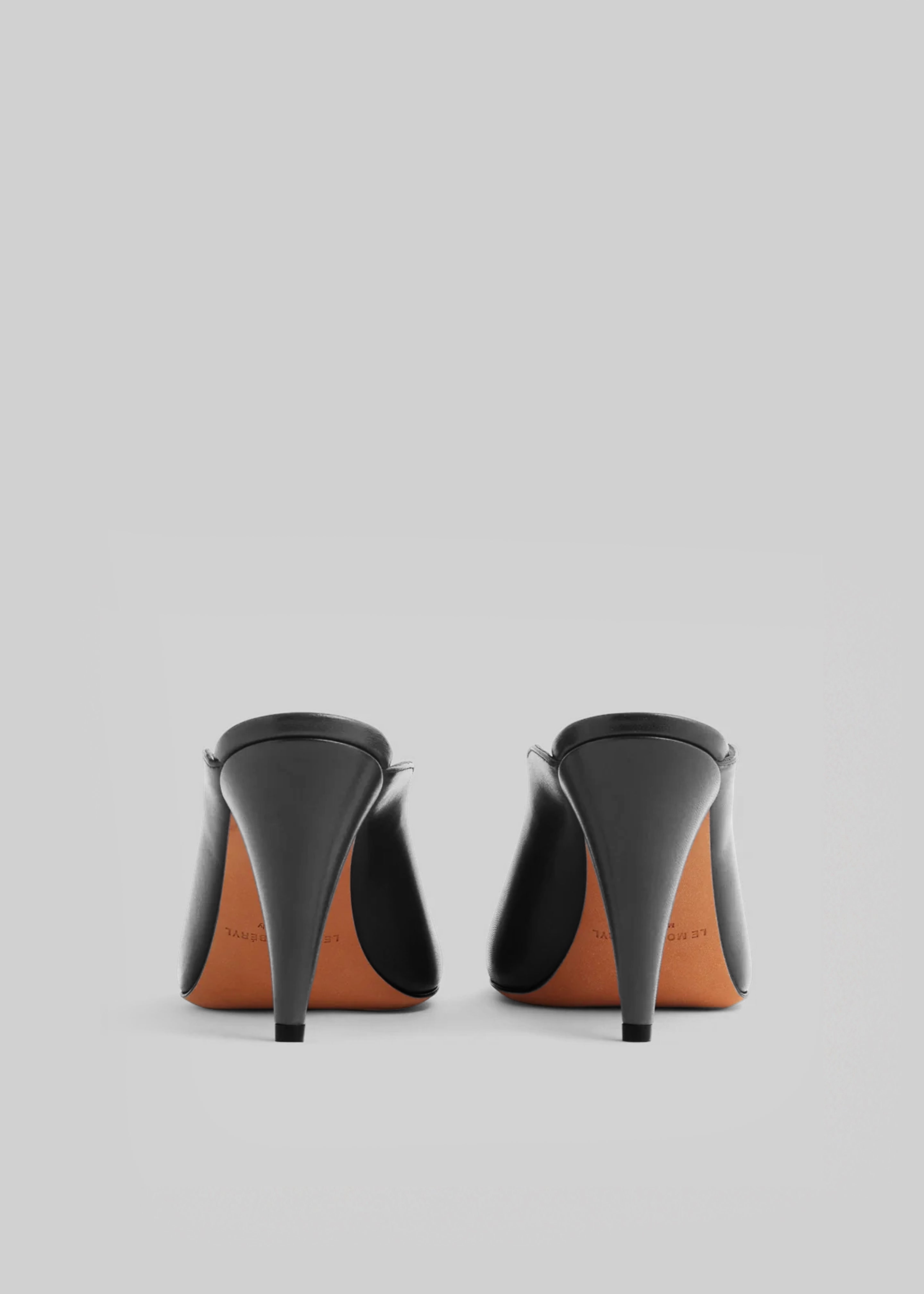 Le Monde Beryl Iris Mules - Black - 7