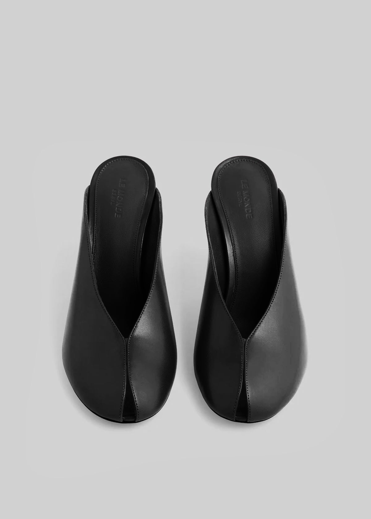 Le Monde Beryl Iris Mules - Black - 4