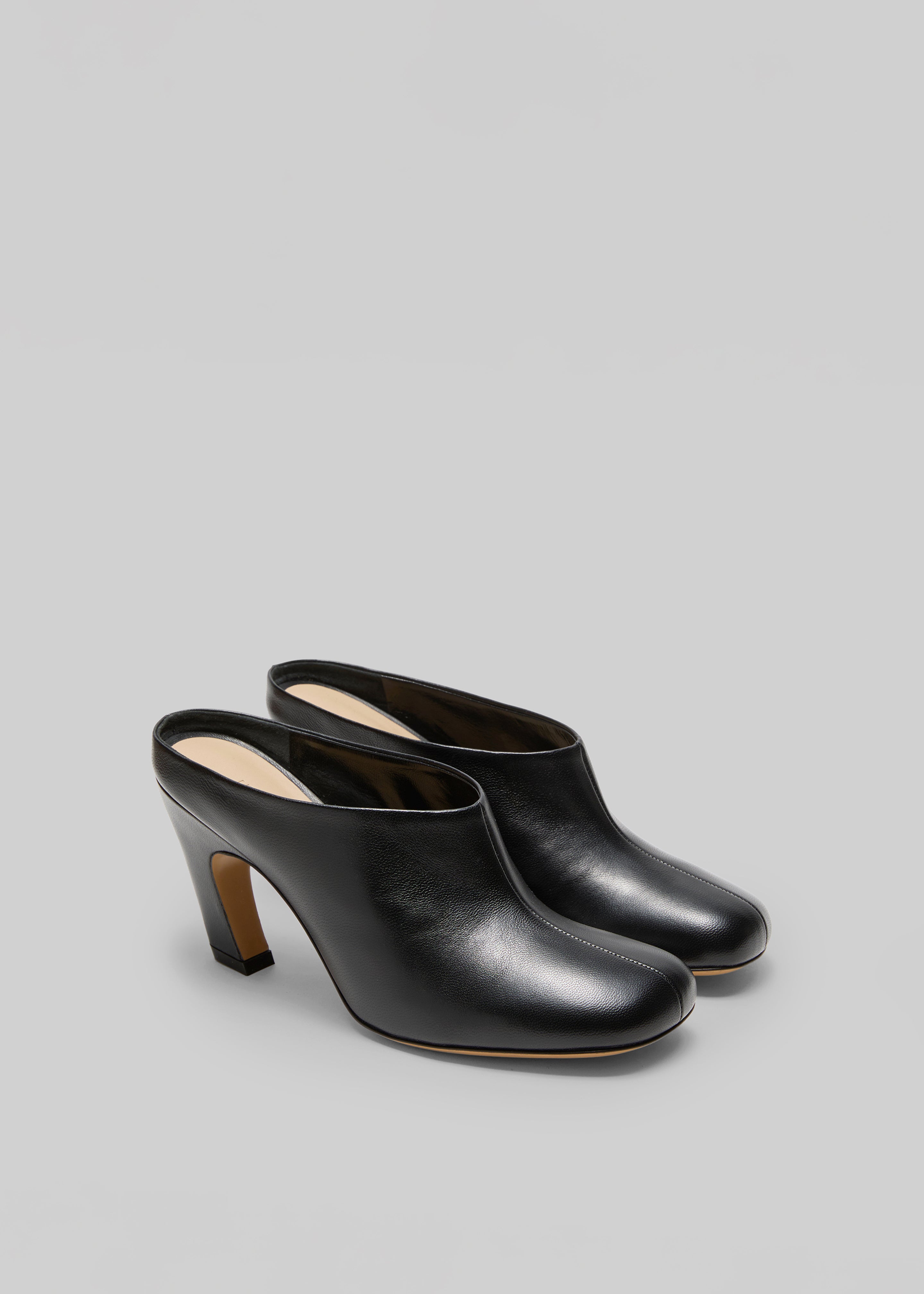 Le Monde Beryl Mica Mules - Black – The Frankie Shop