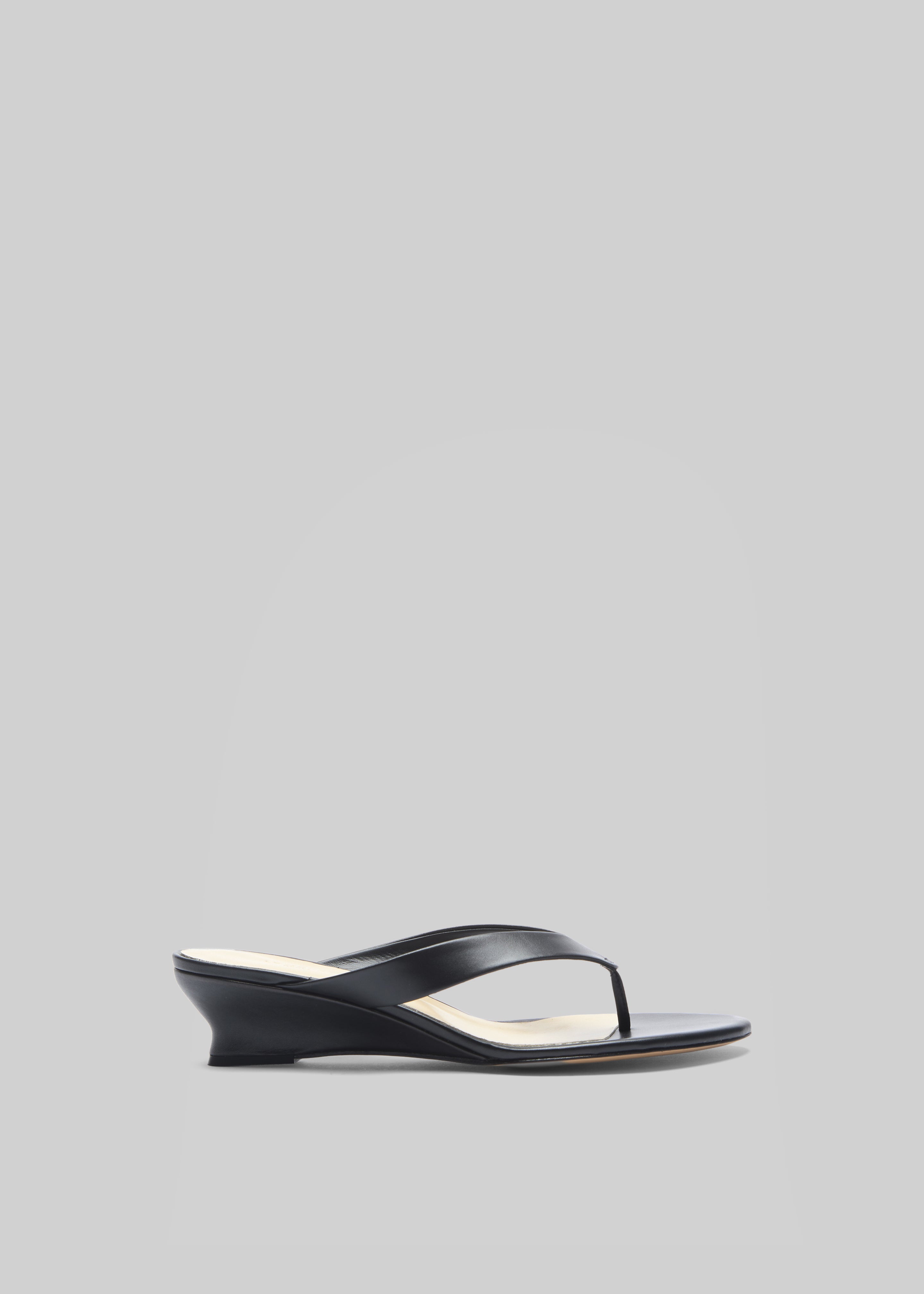 Le Monde Beryl Micro Wedges Thong - Black - 3