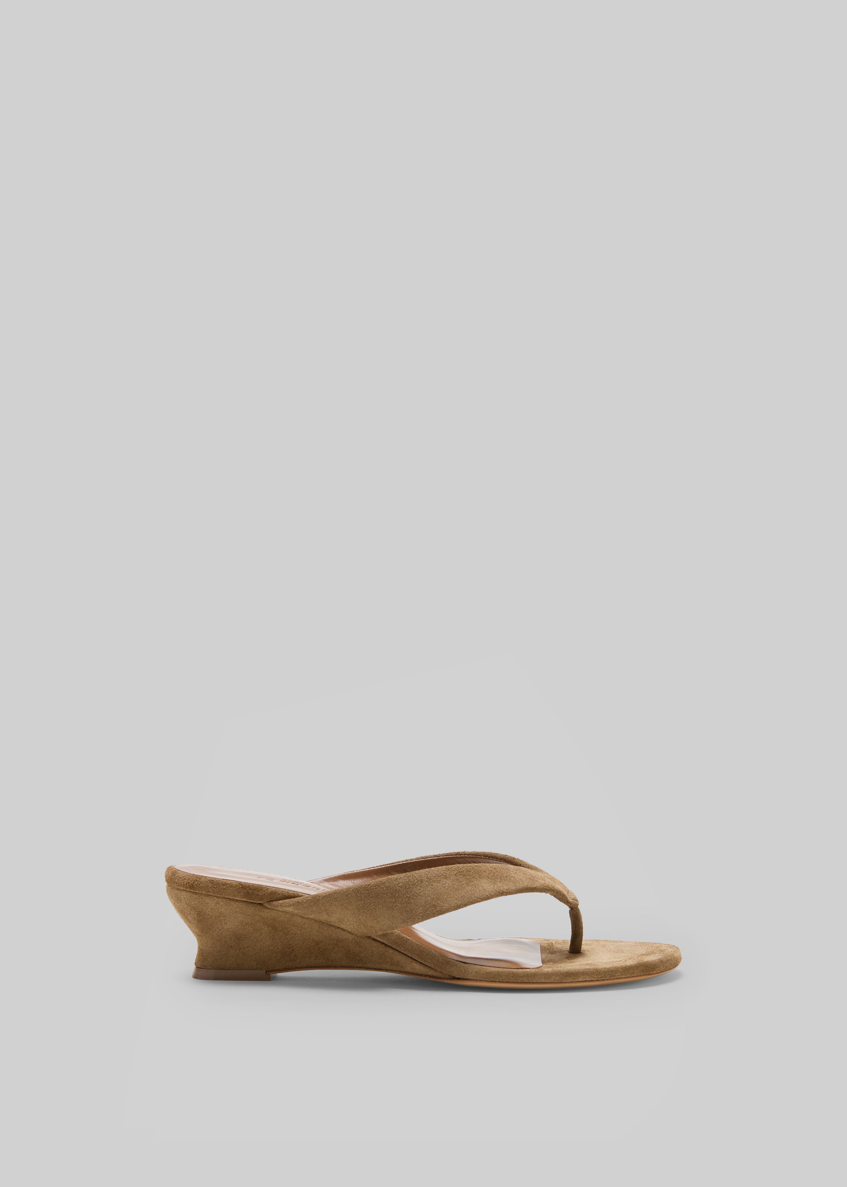 Le Monde Beryl Micro Wedges Thong - Taupe - 2