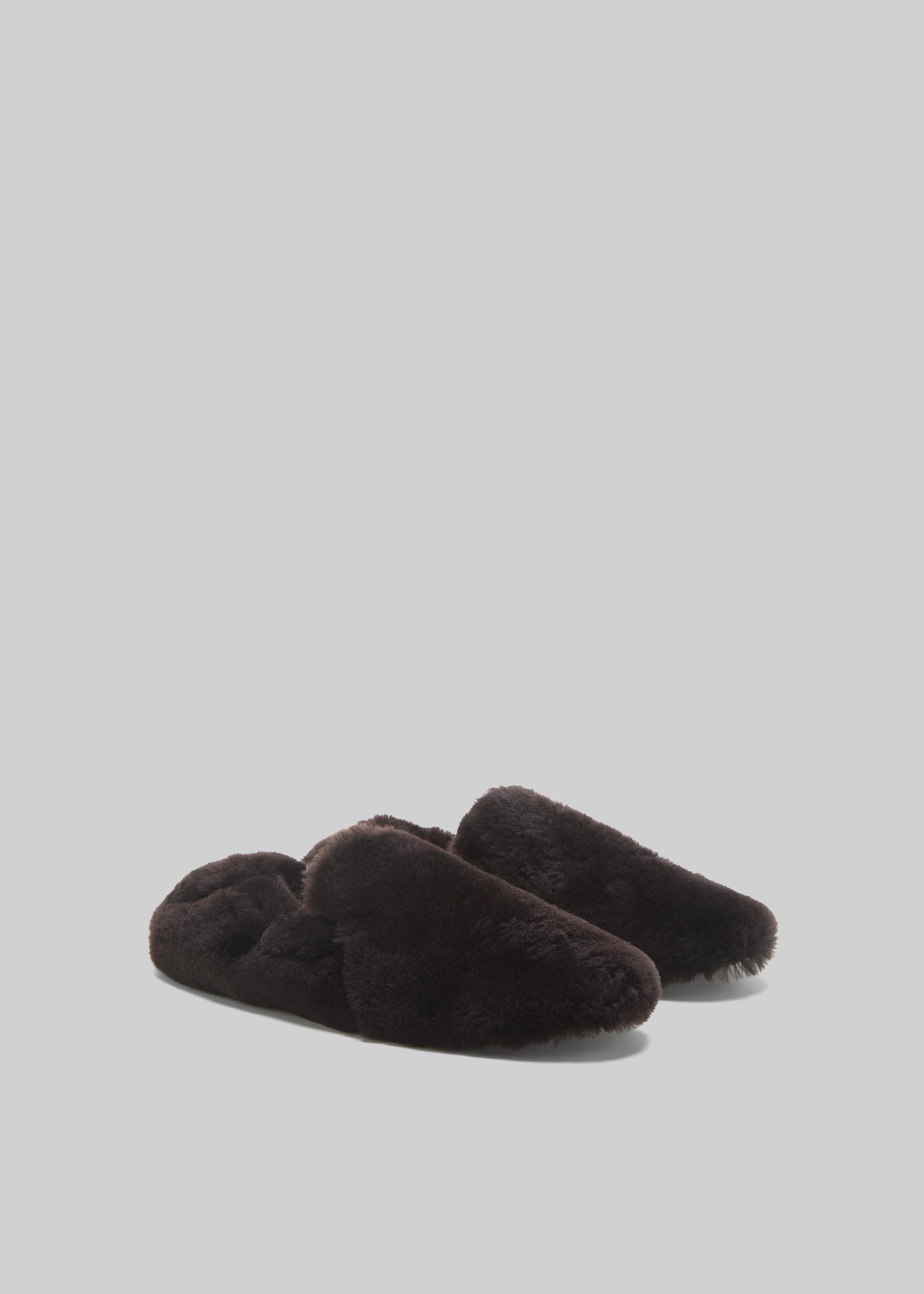 Le Monde Beryl Orlando Mocassin Shearling - Chocolate - 4