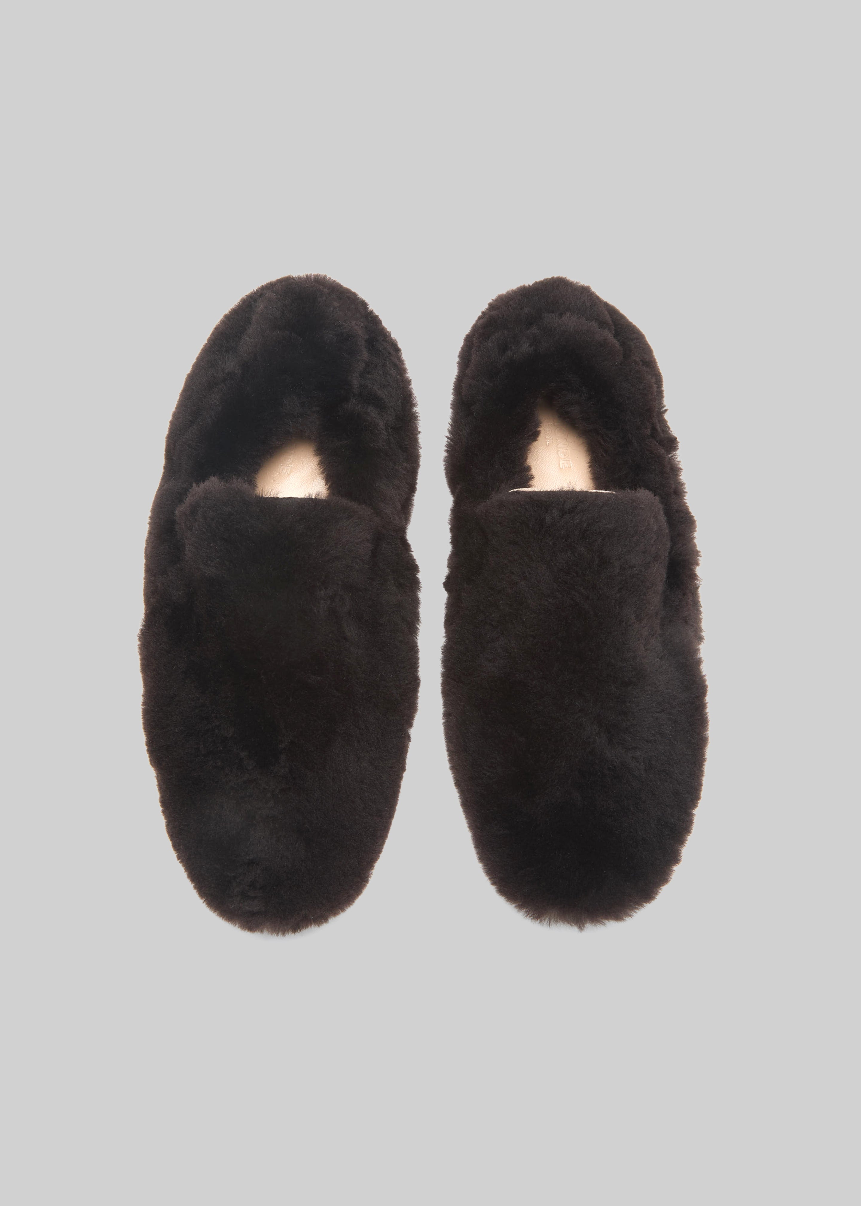 Le Monde Beryl Orlando Mocassin Shearling - Chocolate - 2