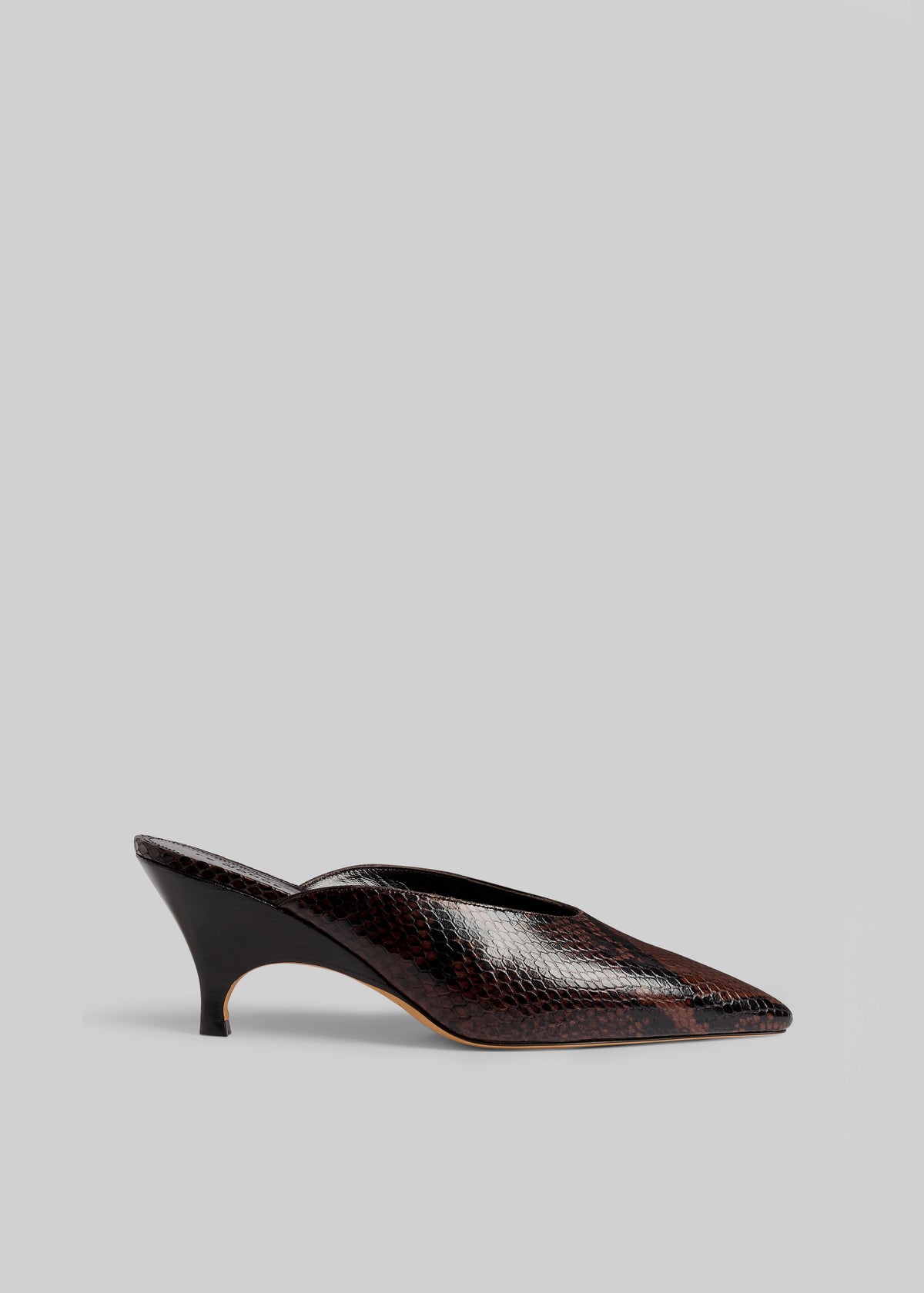 Le Monde Beryl Petra Mules - Chocolate - 1