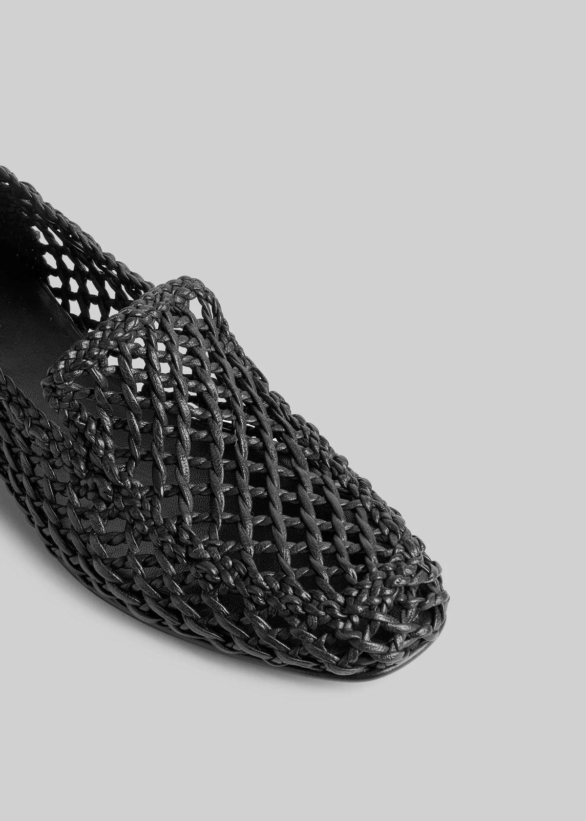 Le Monde Beryl Soft Knotted Loafers - Black - 6