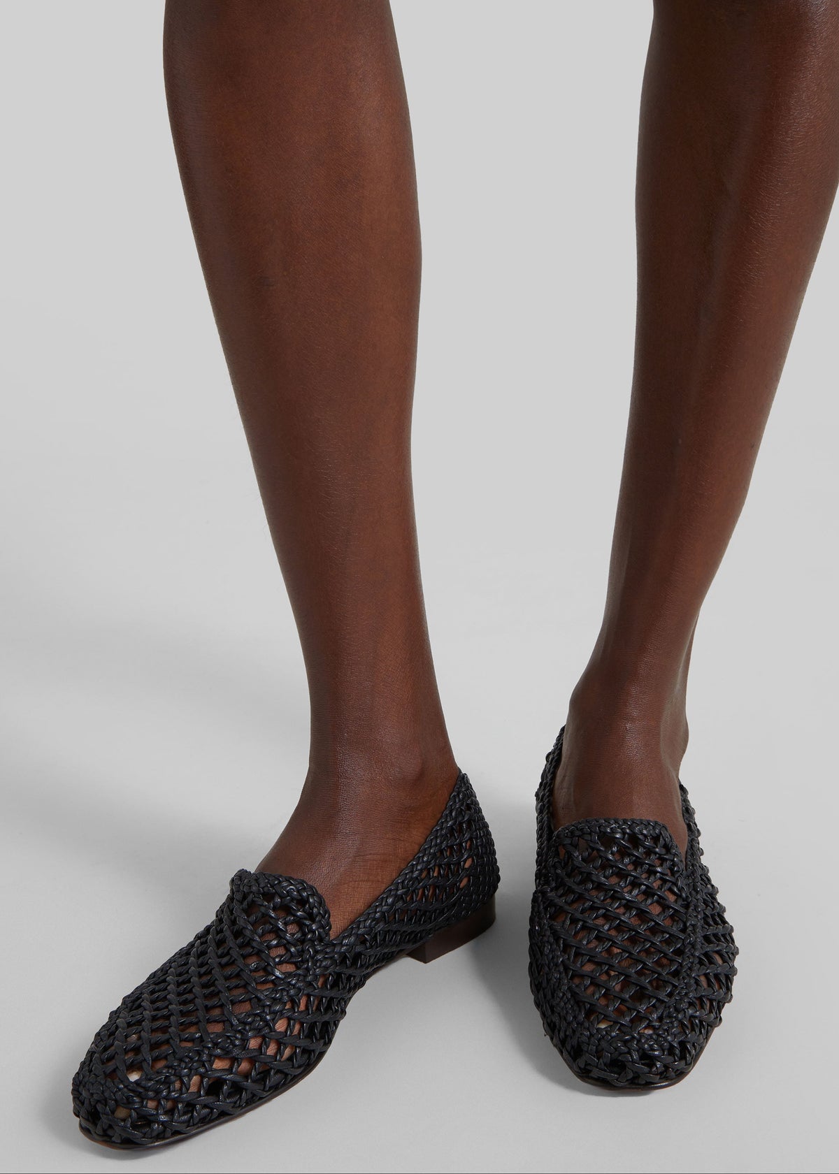 Le Monde Beryl Soft Knotted Loafers - Black - 2