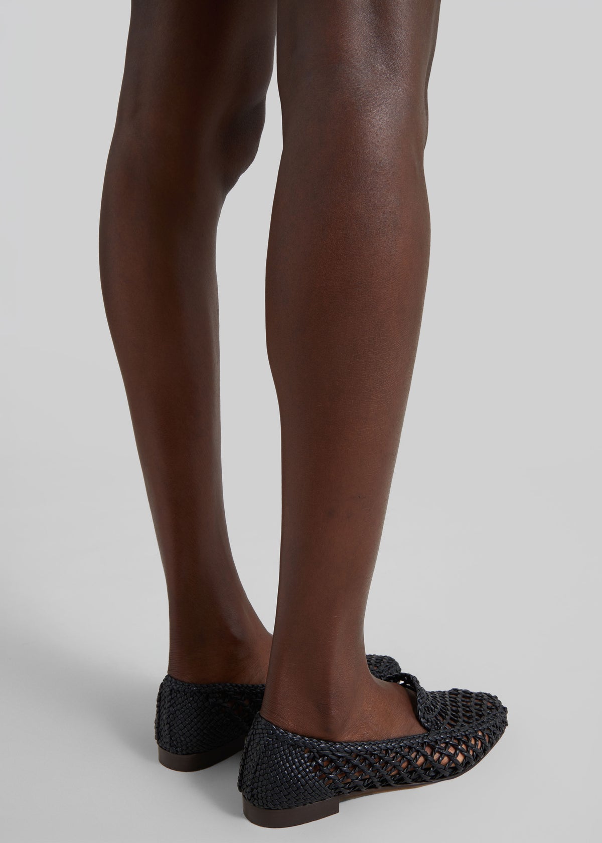 Le Monde Beryl Soft Knotted Loafers - Black - 7