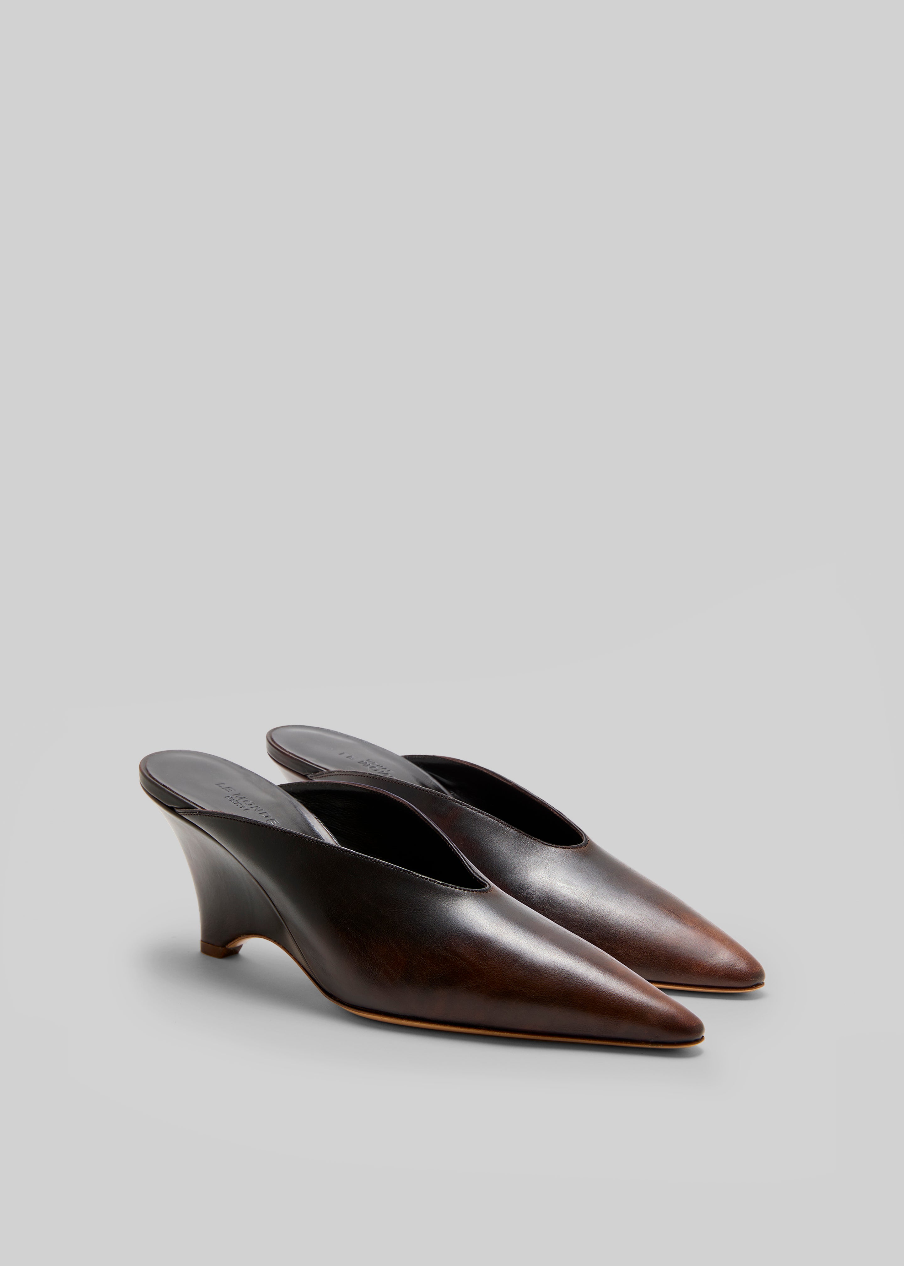 Le Monde Beryl Victoria Wedges - Brown – The Frankie Shop