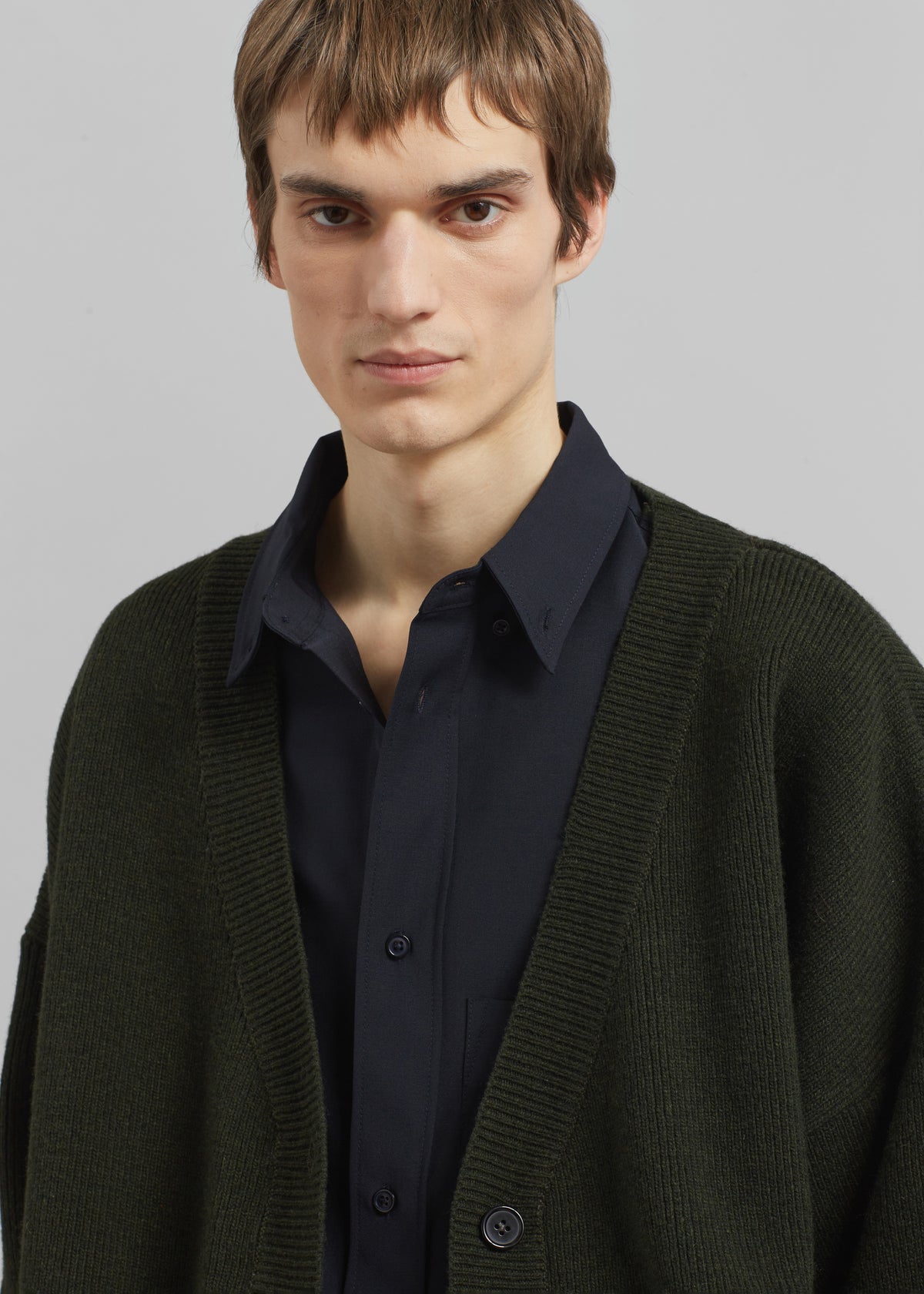 Ledbury Cardigan - Khaki - 10