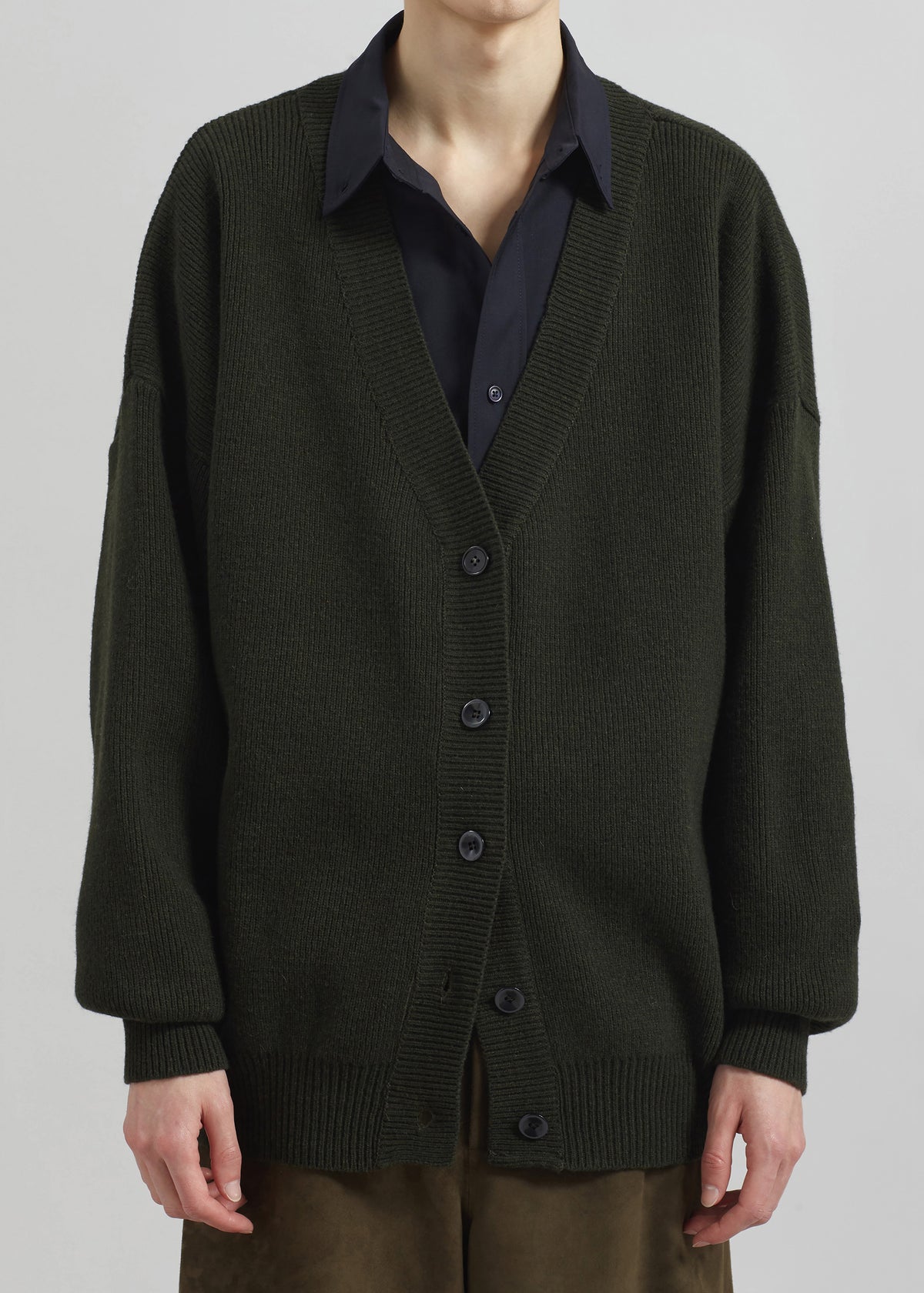 Ledbury Cardigan - Khaki - 11