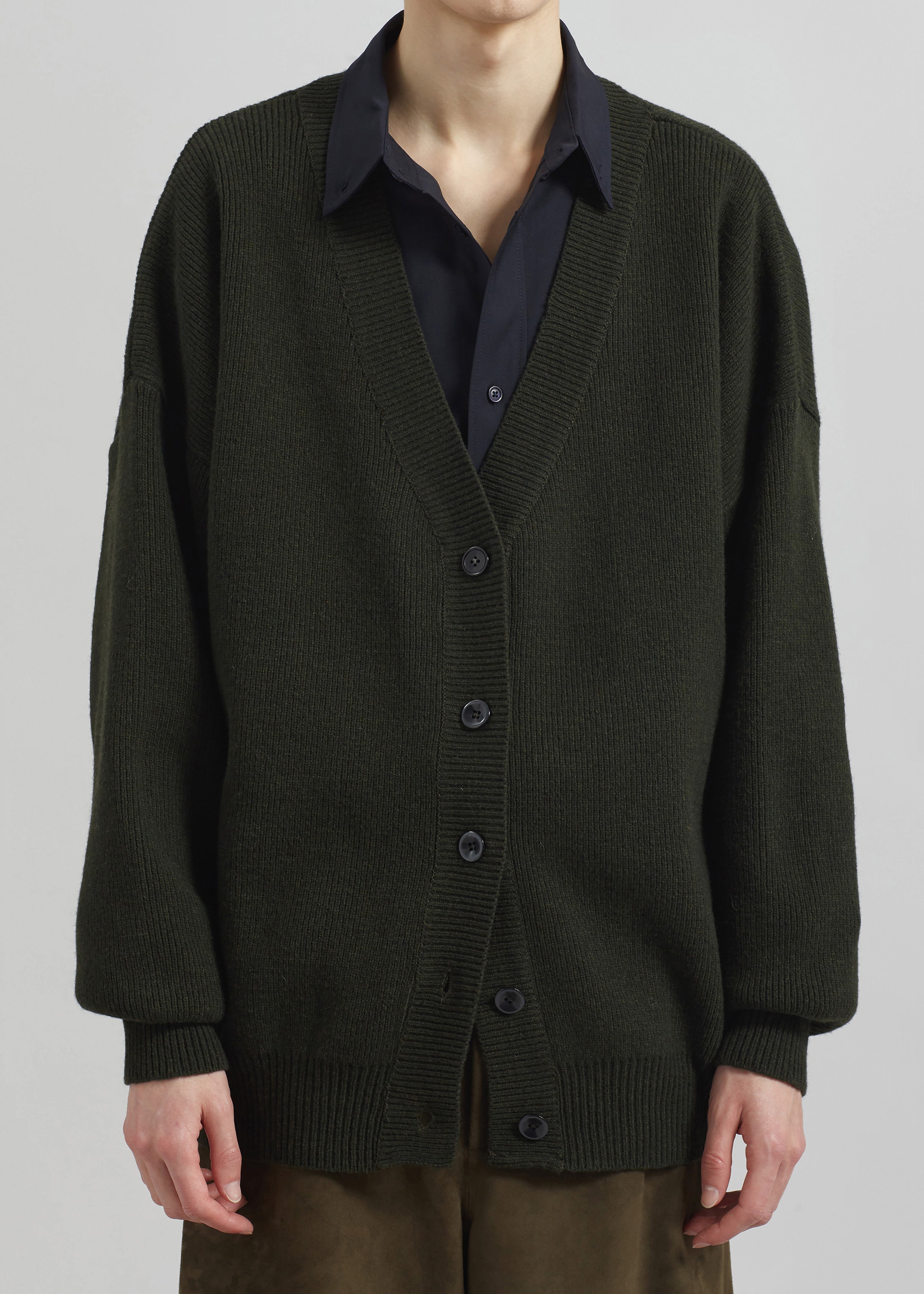 Ledbury Cardigan - Khaki - 11