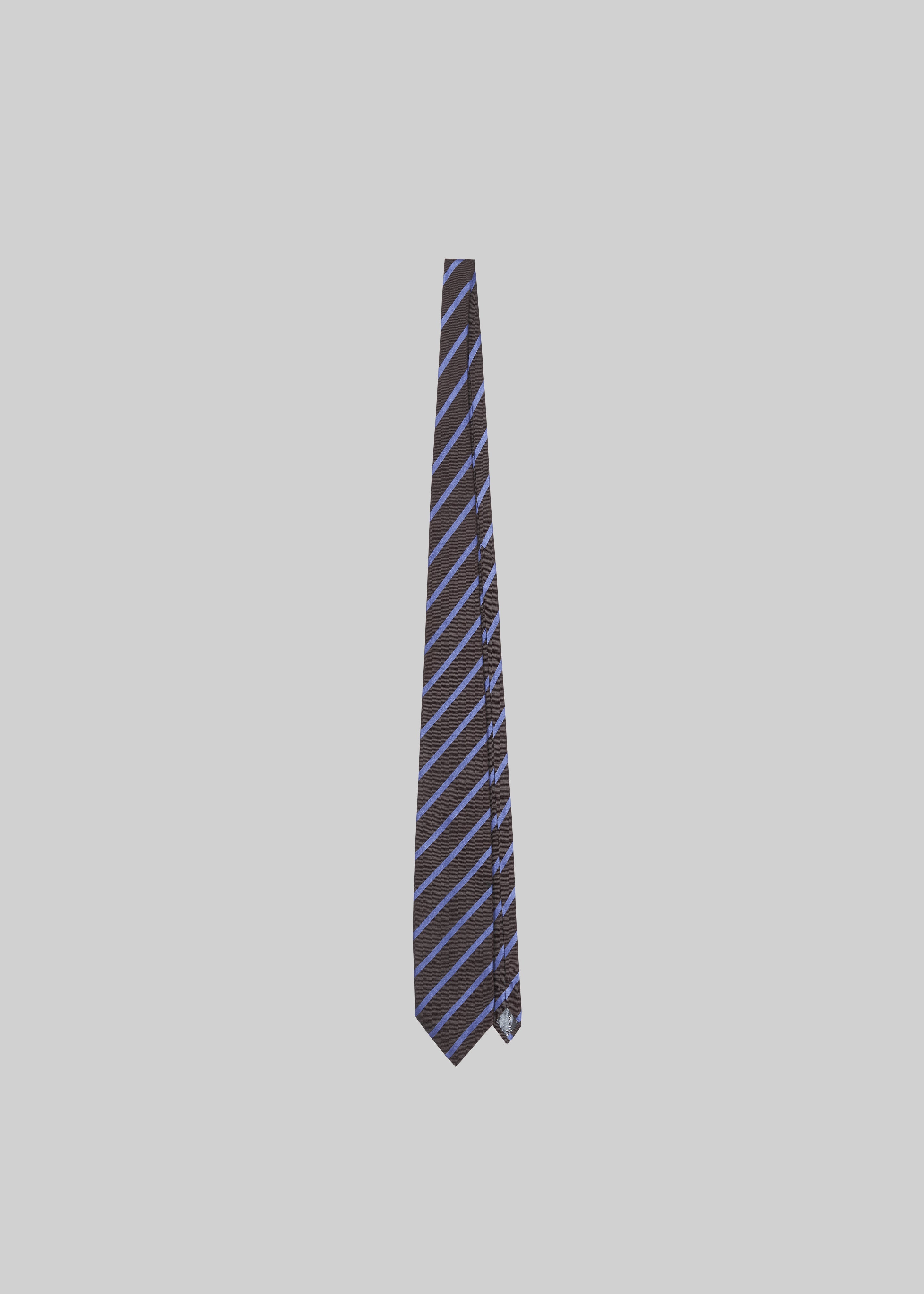 Lene Striped Tie - Brown - 3