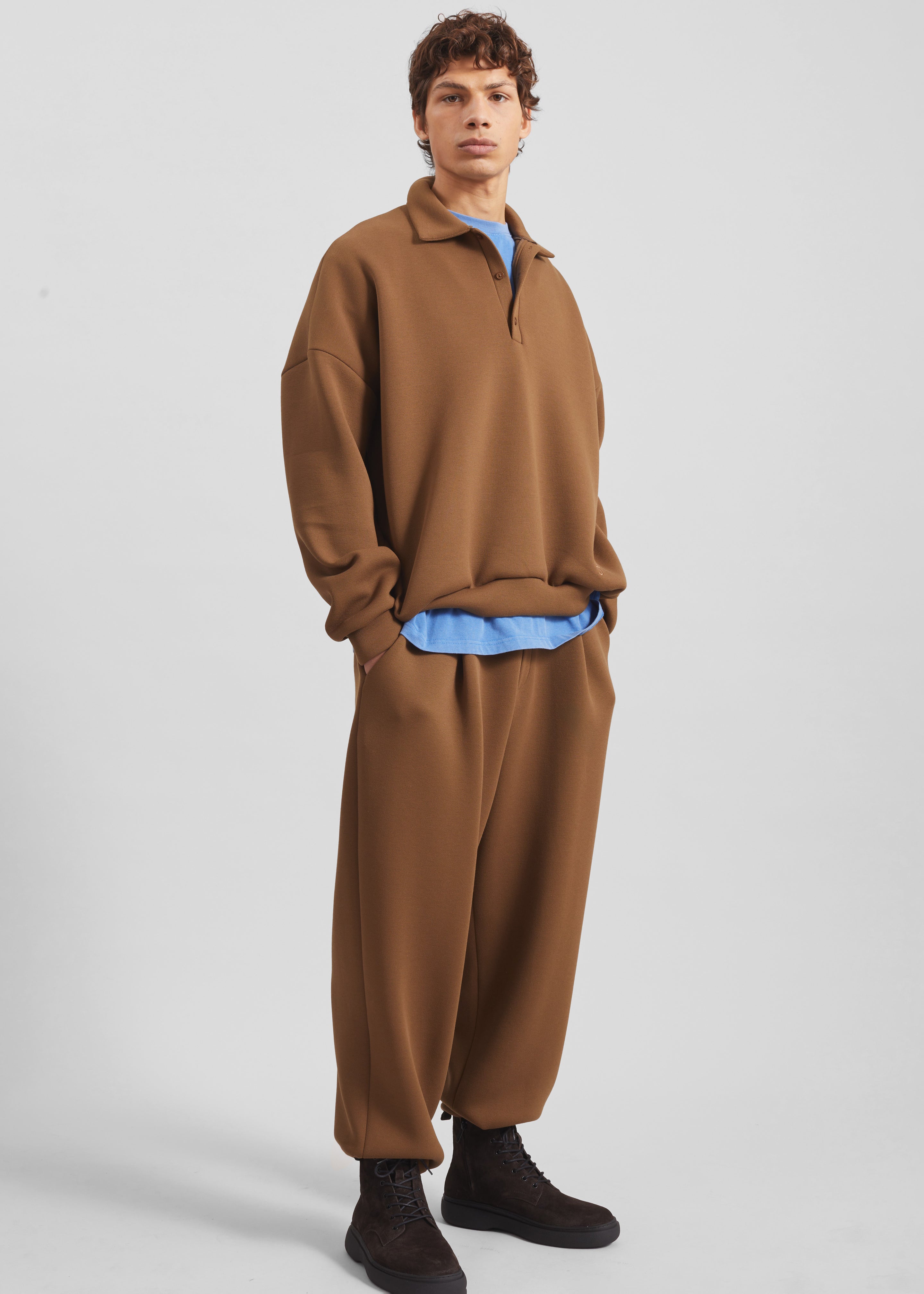Lenham Straight Pants - Dark Camel – The Frankie Shop
