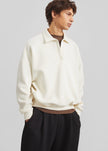 Lenham Polo Sweatshirt - Ivory
