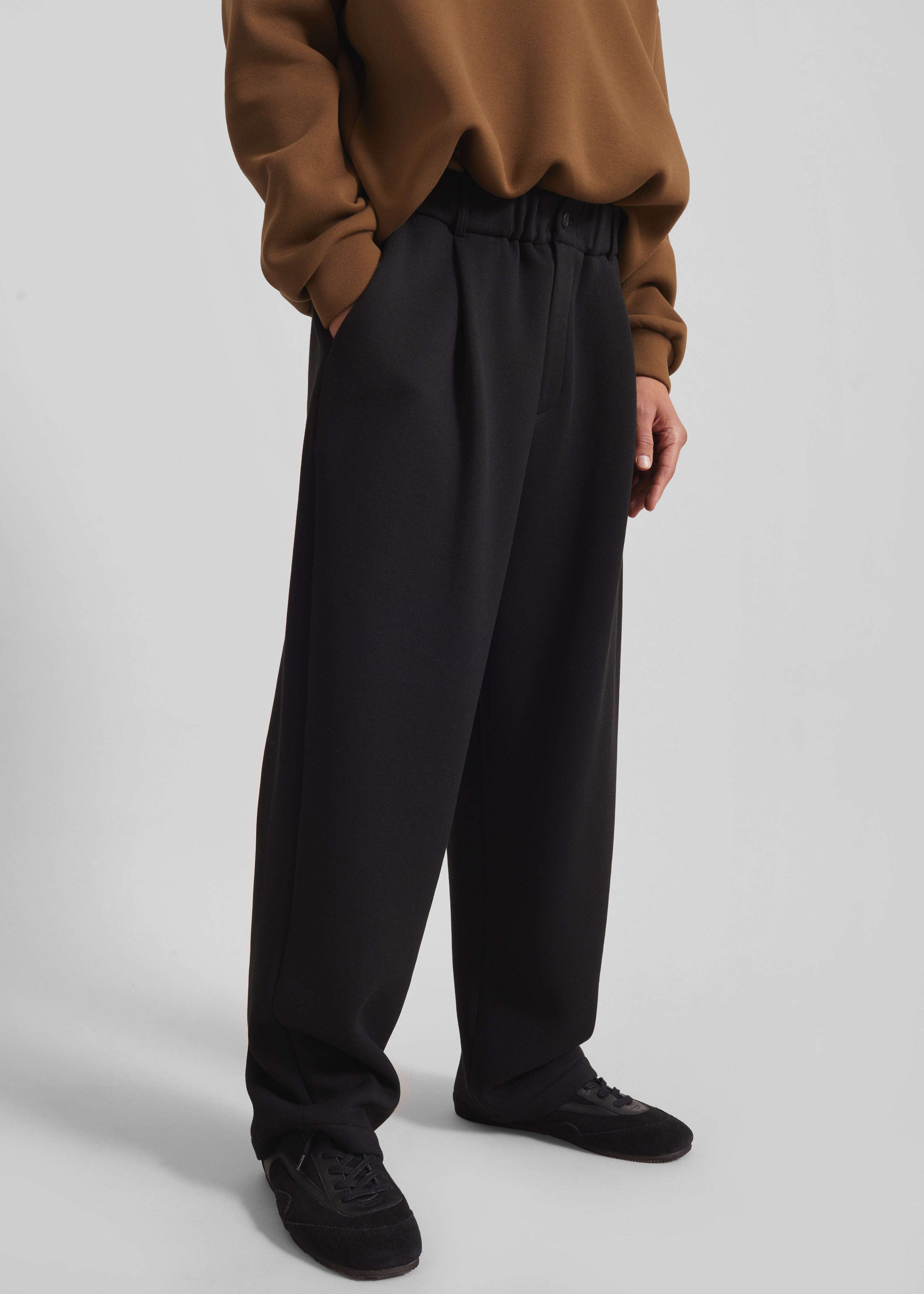 Lenham Straight Pants - Black – The Frankie Shop