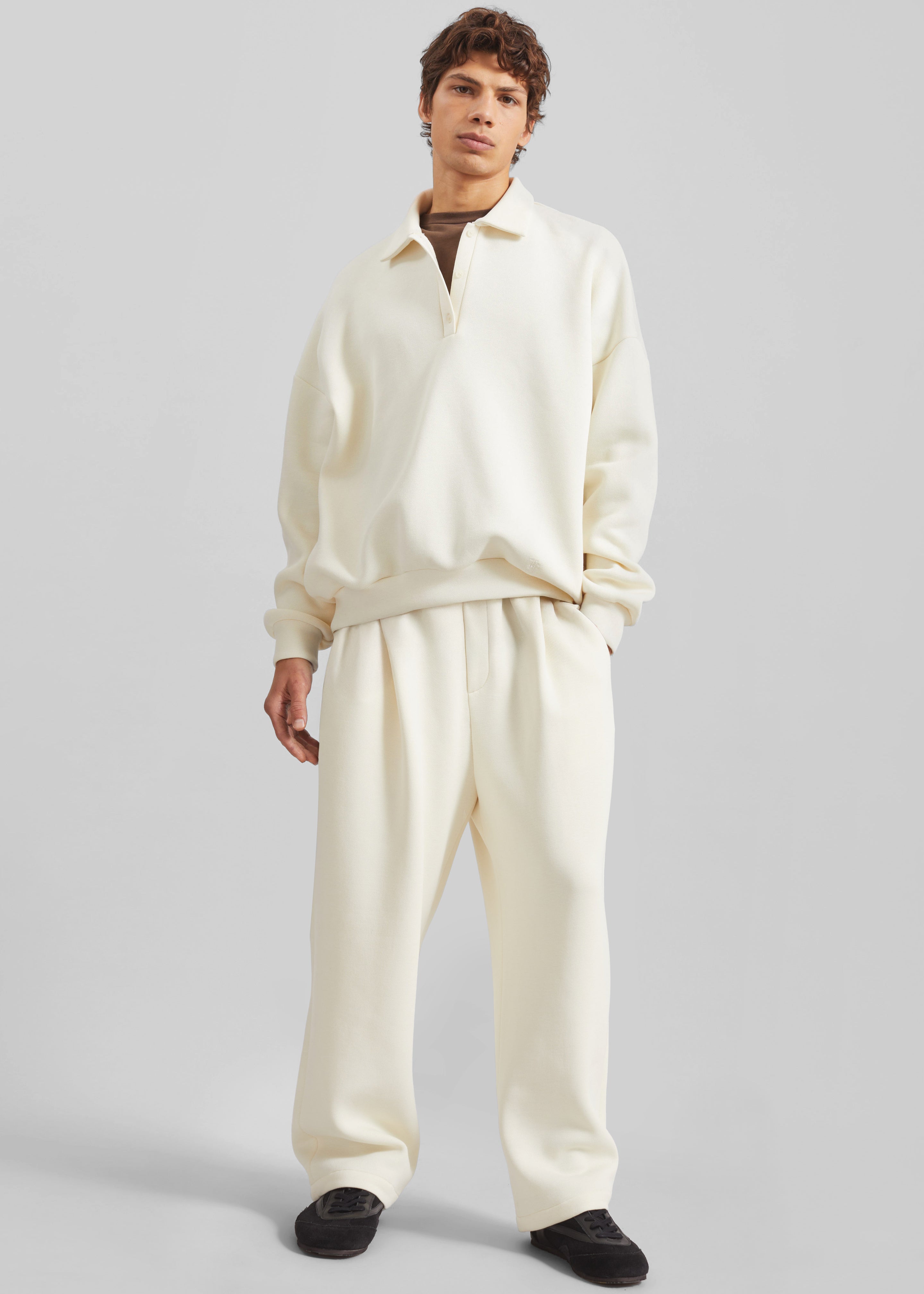 Lenham Straight Pants - Ivory - 5