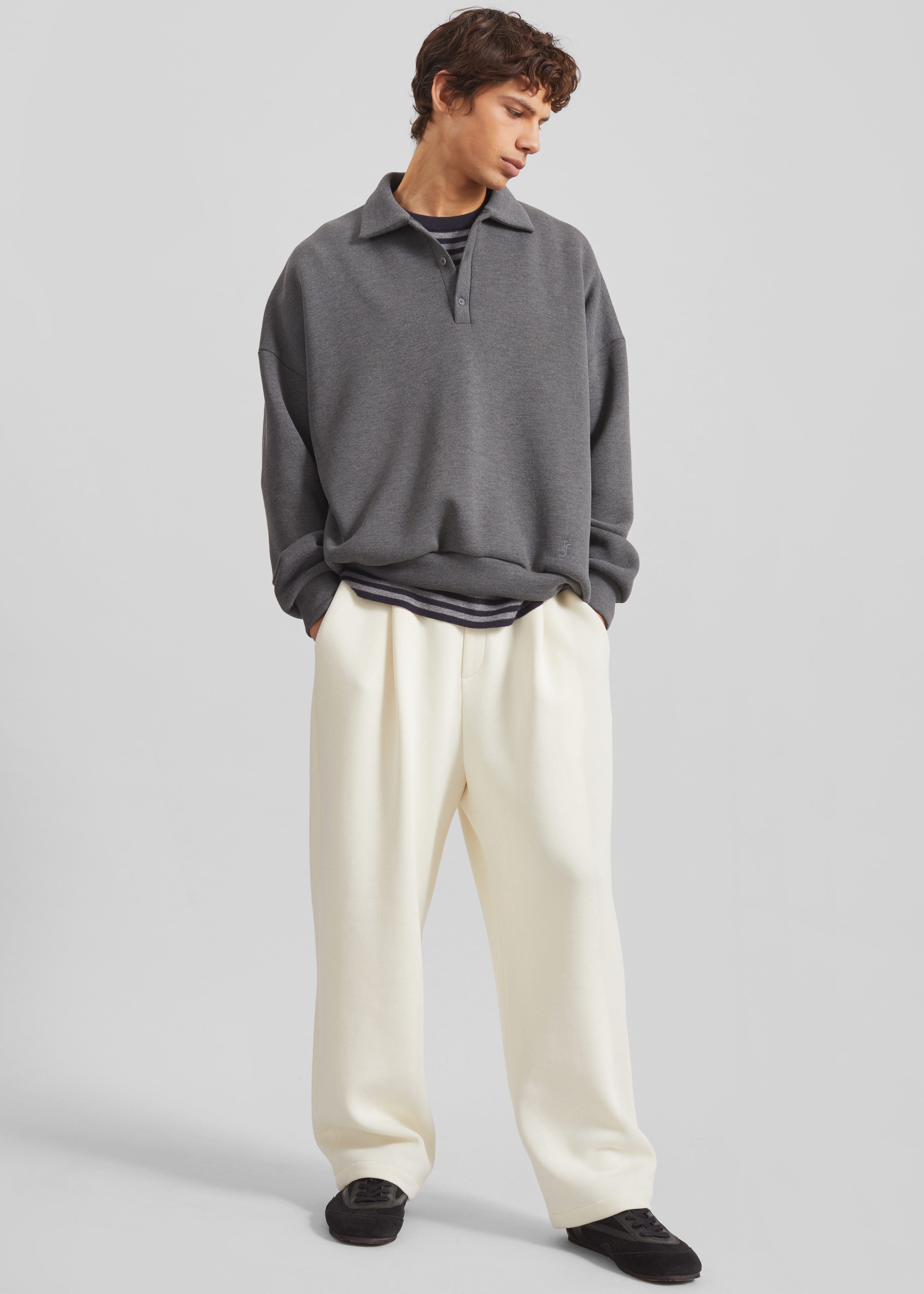 Lenham Straight Pants - Ivory - 4
