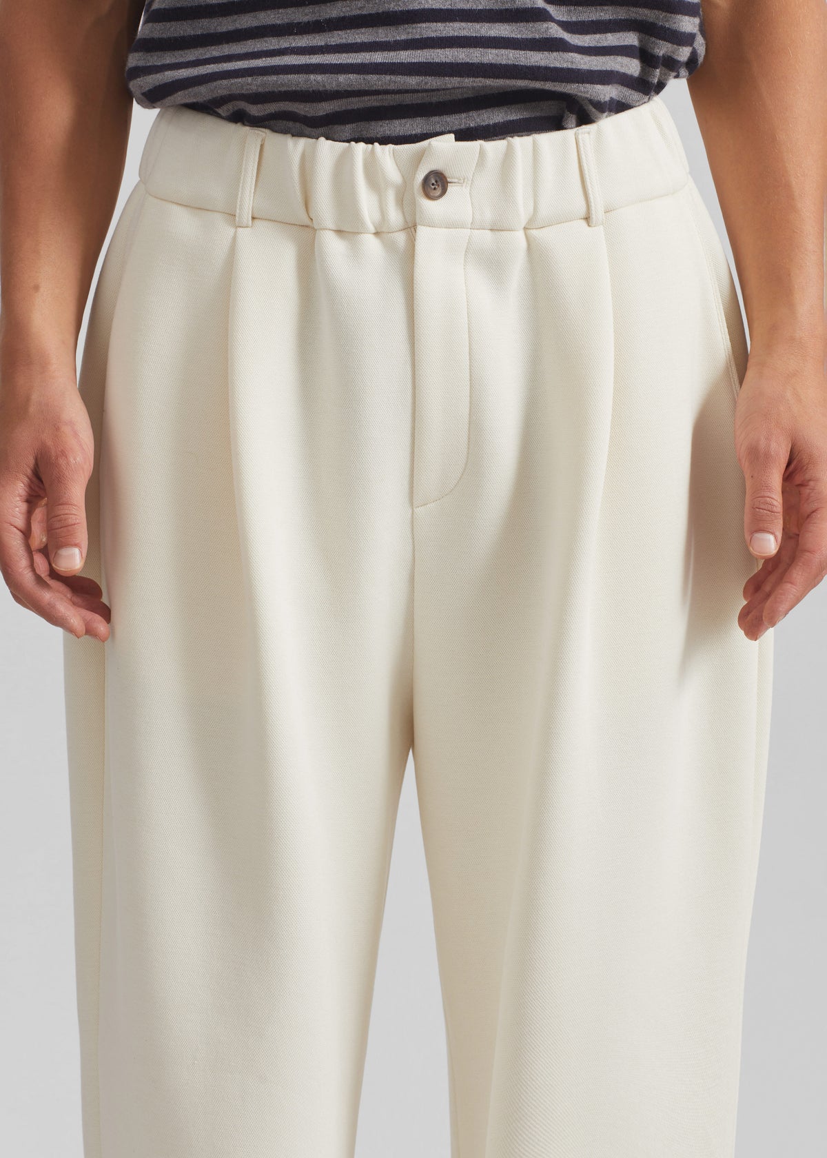 Lenham Straight Pants - Ivory - 3