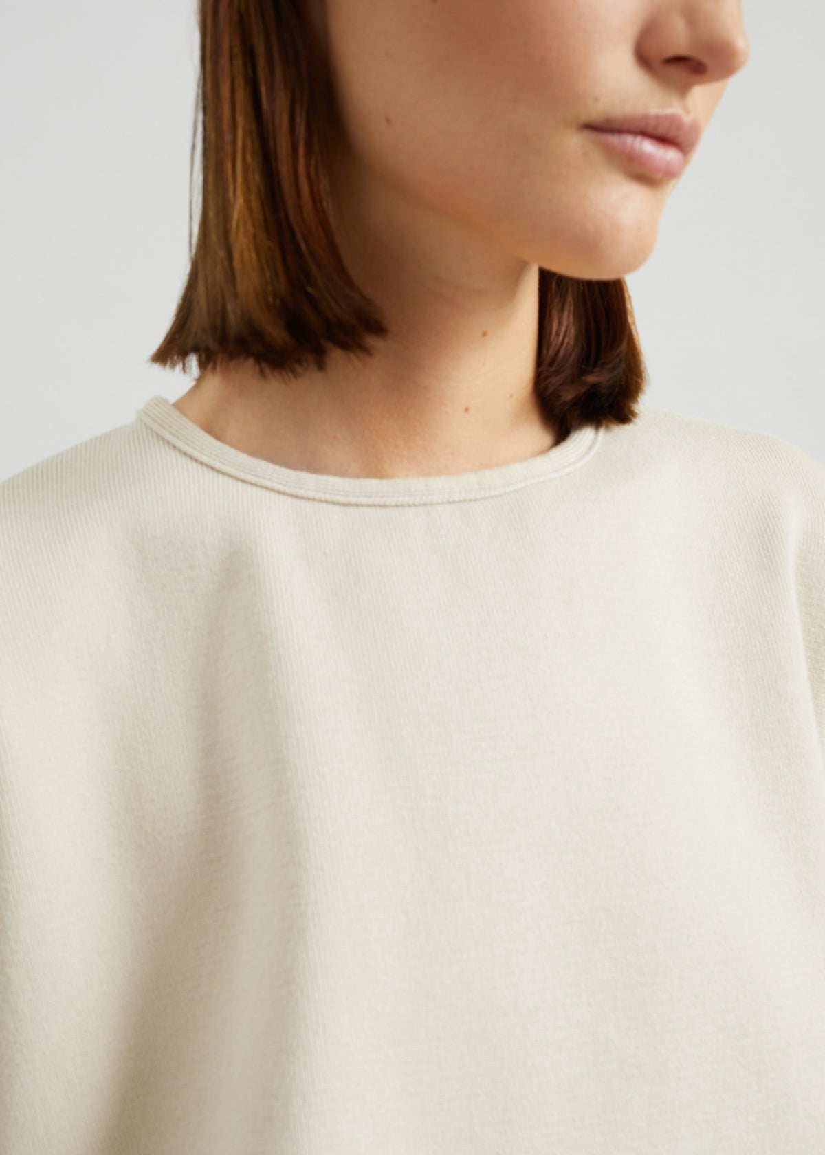 Leni Knit Oversized Top - Beige - 6
