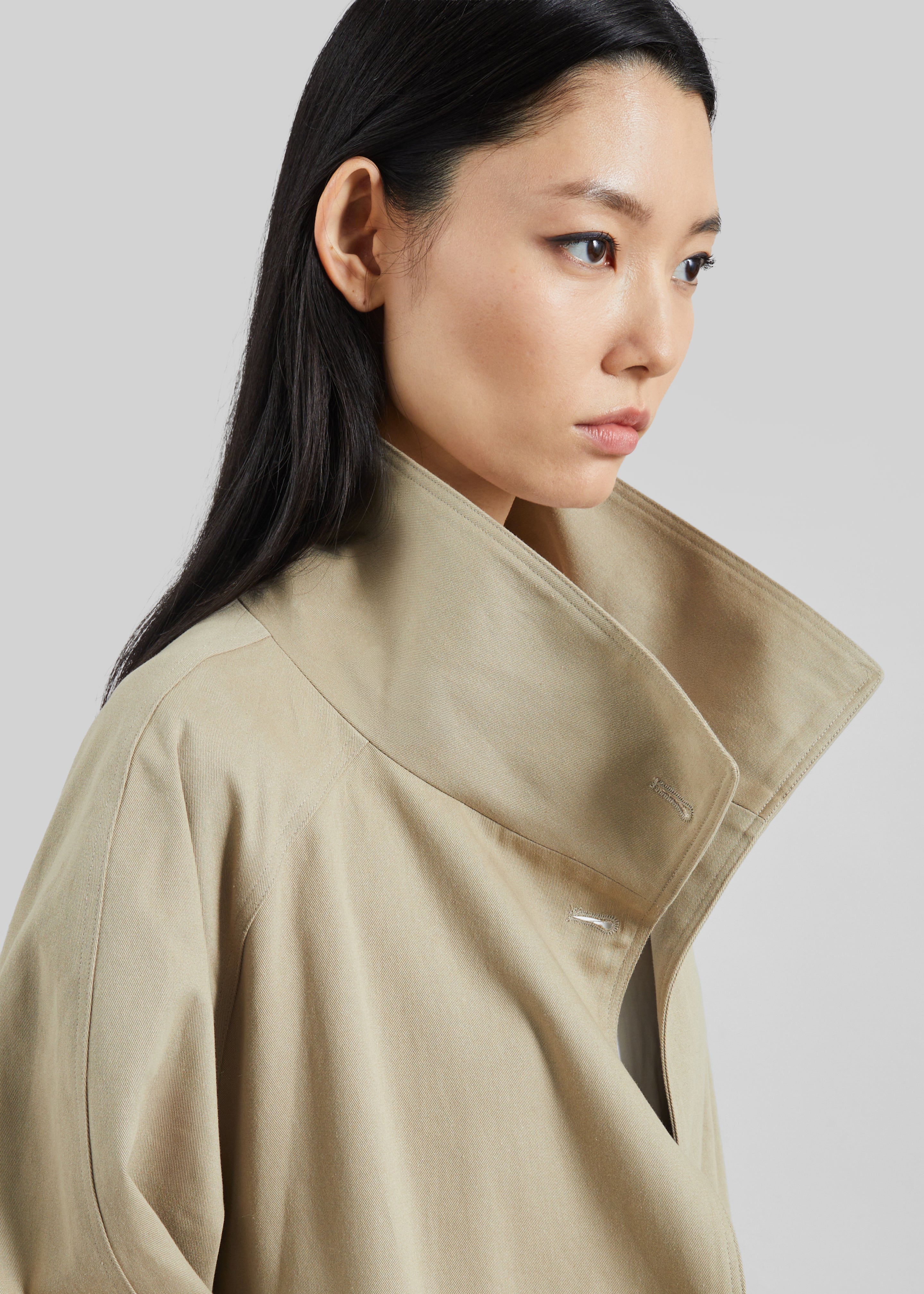 Lenoir Trench Coat - Beige – The Frankie Shop