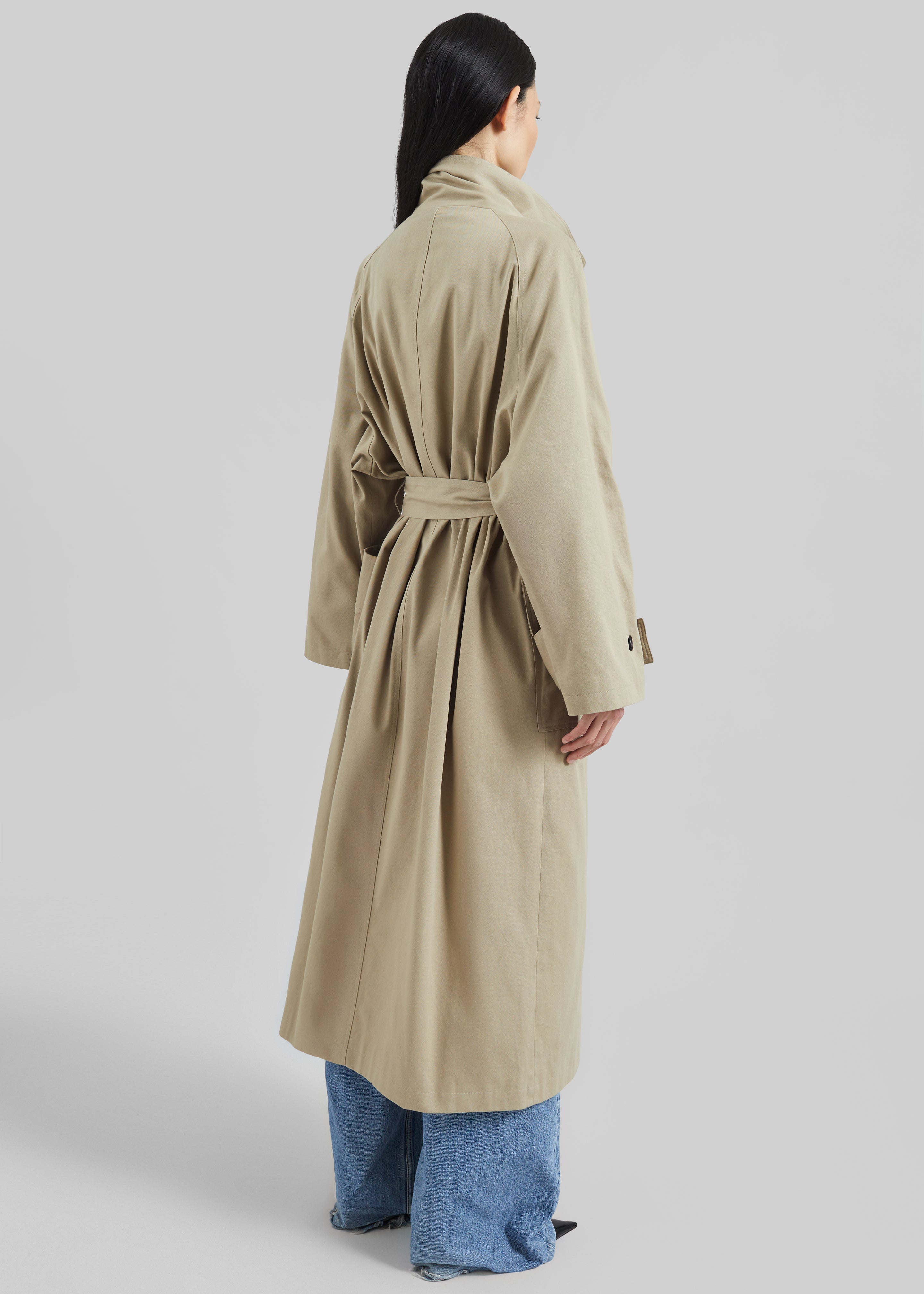Lenoir Trench Coat - Beige – The Frankie Shop