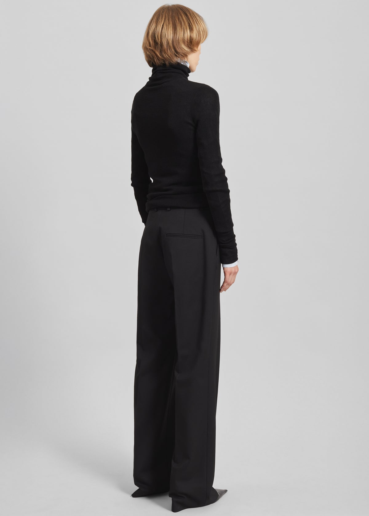 Lenora Straight Trousers - Black - 10