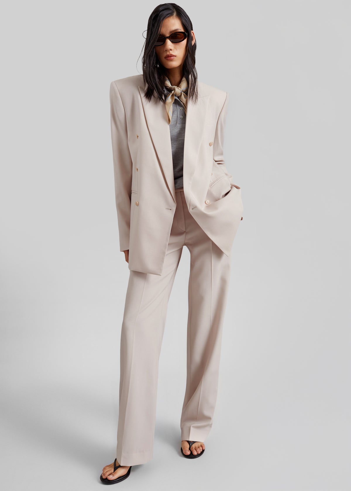 Lenora Trousers - Faded Pink - 3