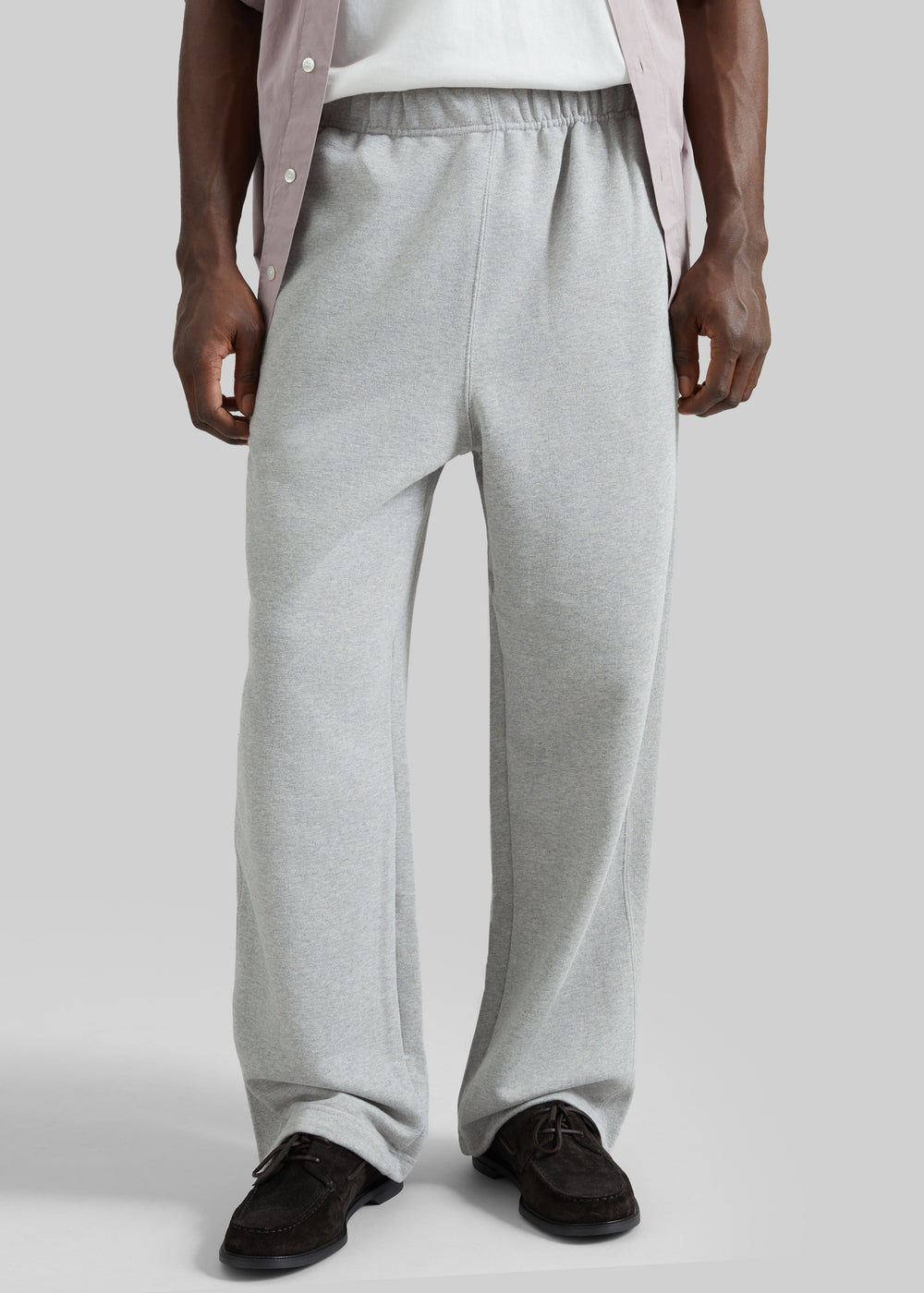 Lenox Paneled Sweatpants - Light Grey - 1